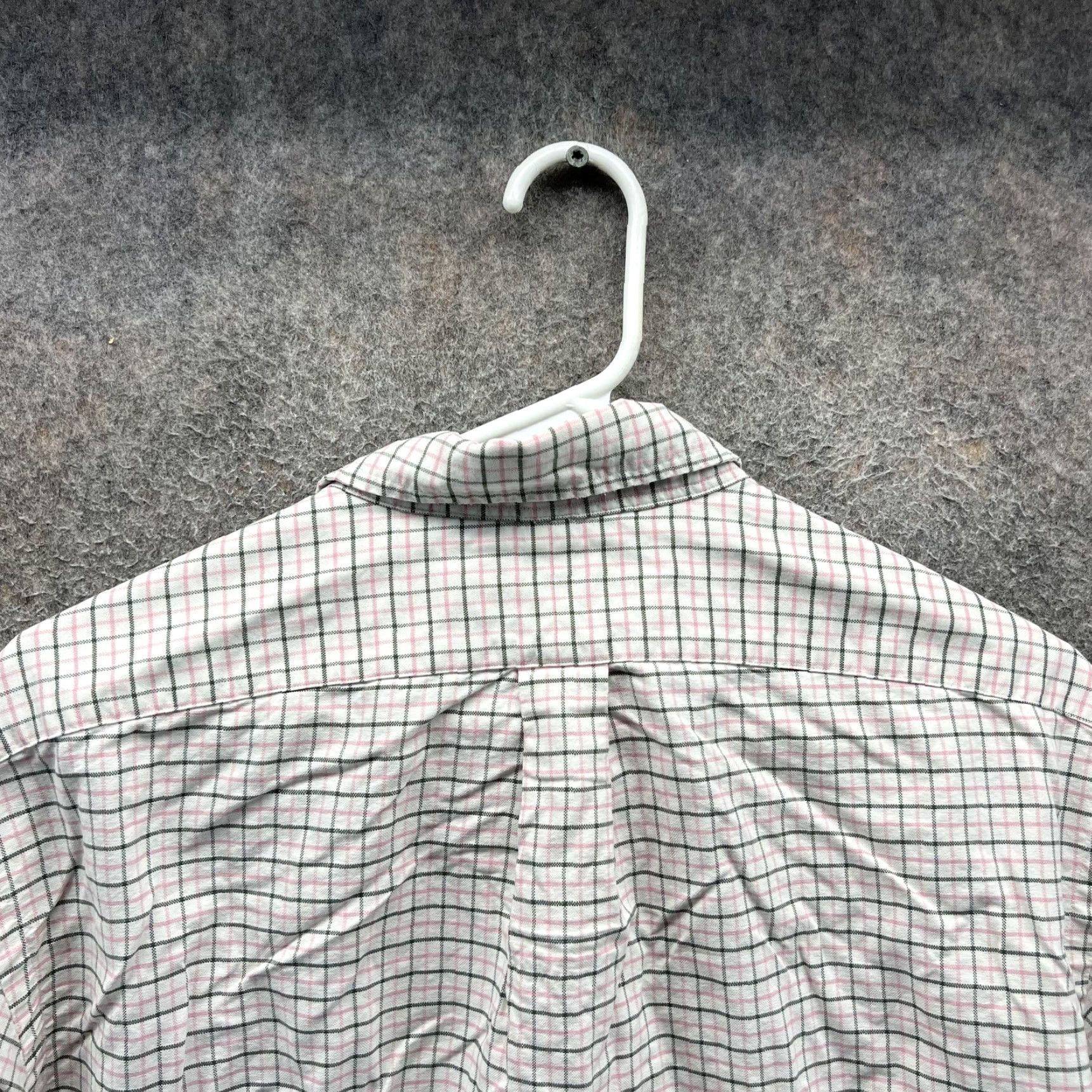 Ralph Lauren Ralph Lauren Shirt Mens XL White Check Long Sleeve Button Front Custom Fit Size US XL / EU 56 / 4 - 7 Thumbnail