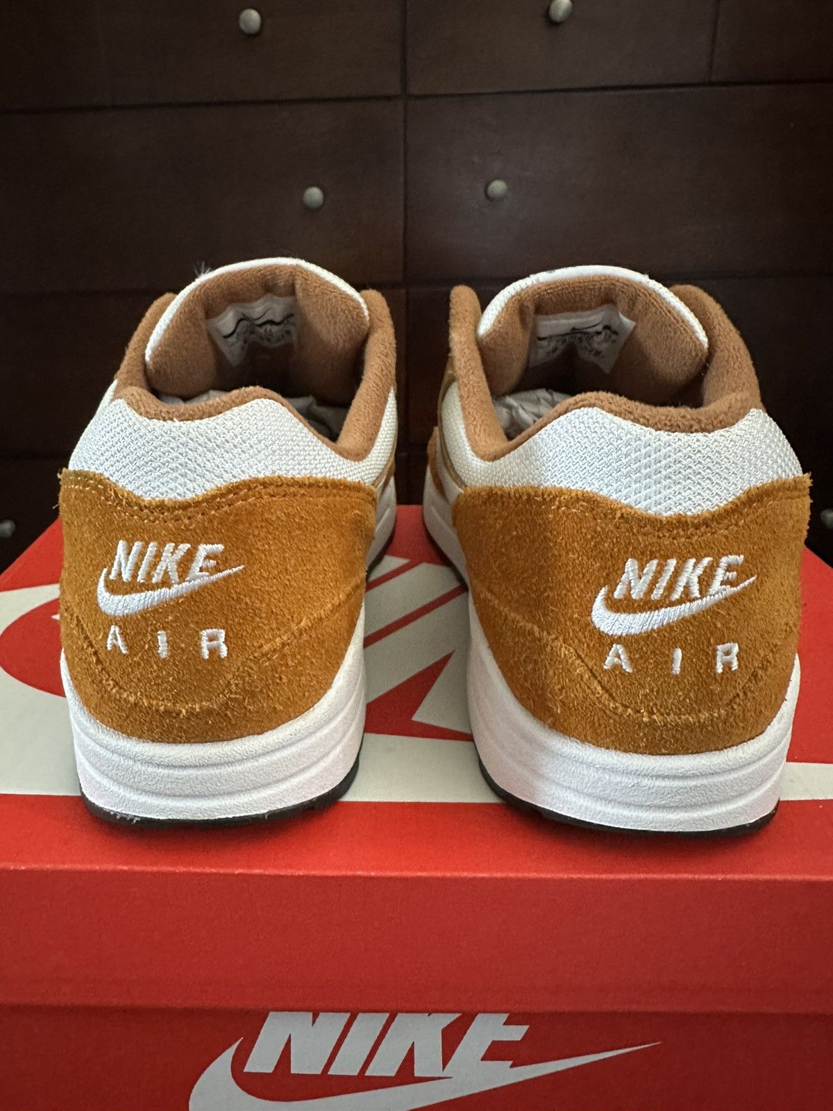 Nike Nike Air Max 1 Premium Retro Brown Curry Dark Curry Size US 10 / EU 43 - 6 Thumbnail