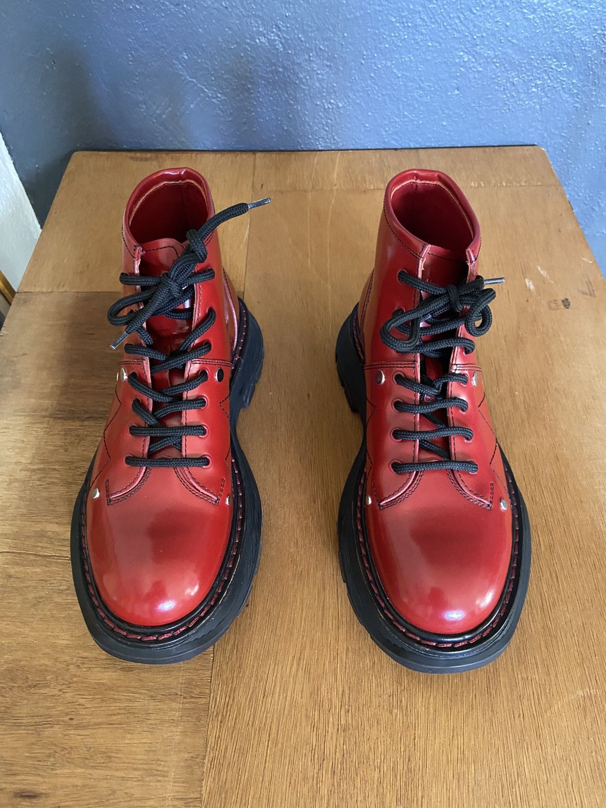 Alexander McQueen tread lace-up boots Size US 9 / IT 39 - 2 Thumbnail