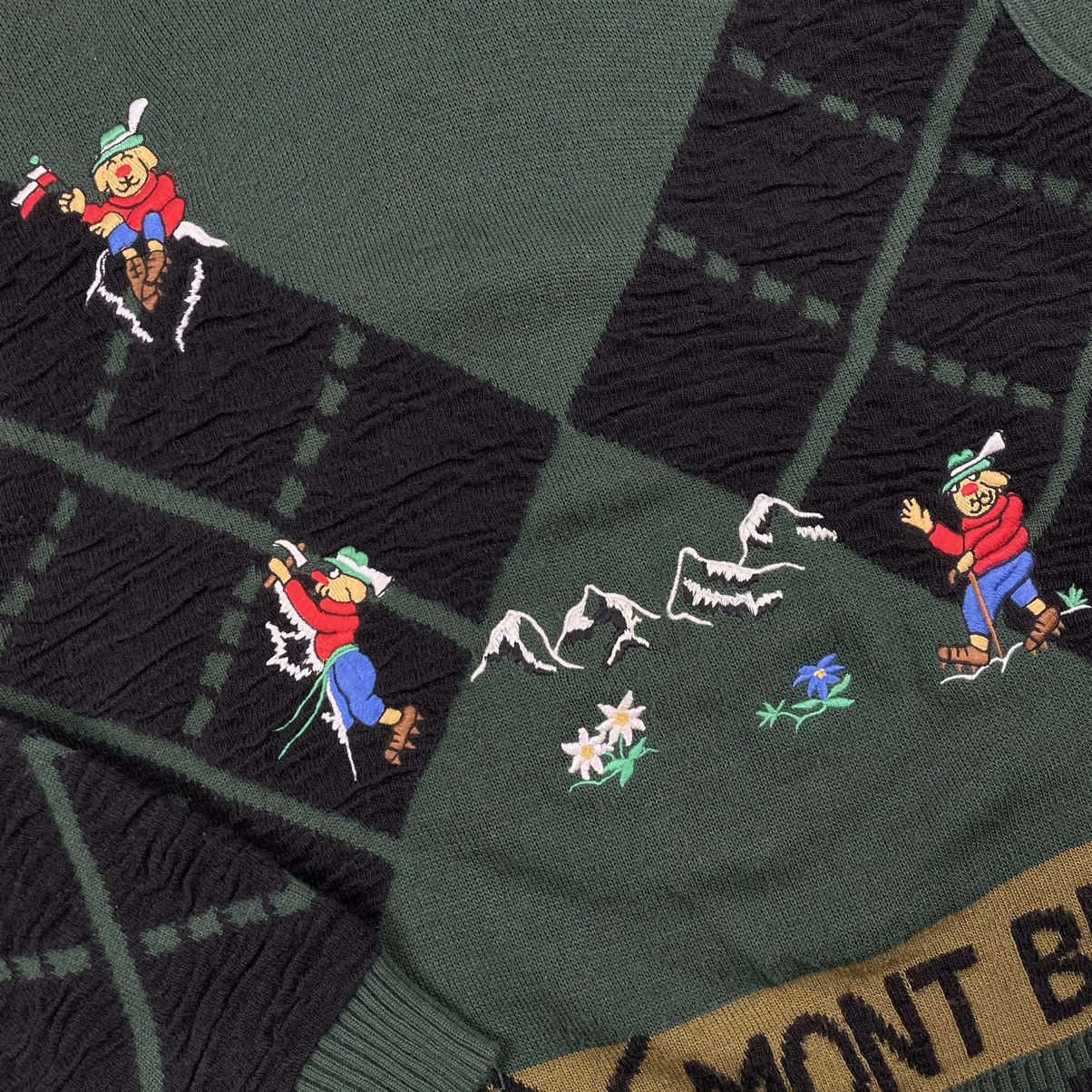 Carlo Colucci 80s Carlo Colucci Mont Blanc Expedition Wool German Sweater Size US L / EU 52-54 / 3 - 6 Thumbnail