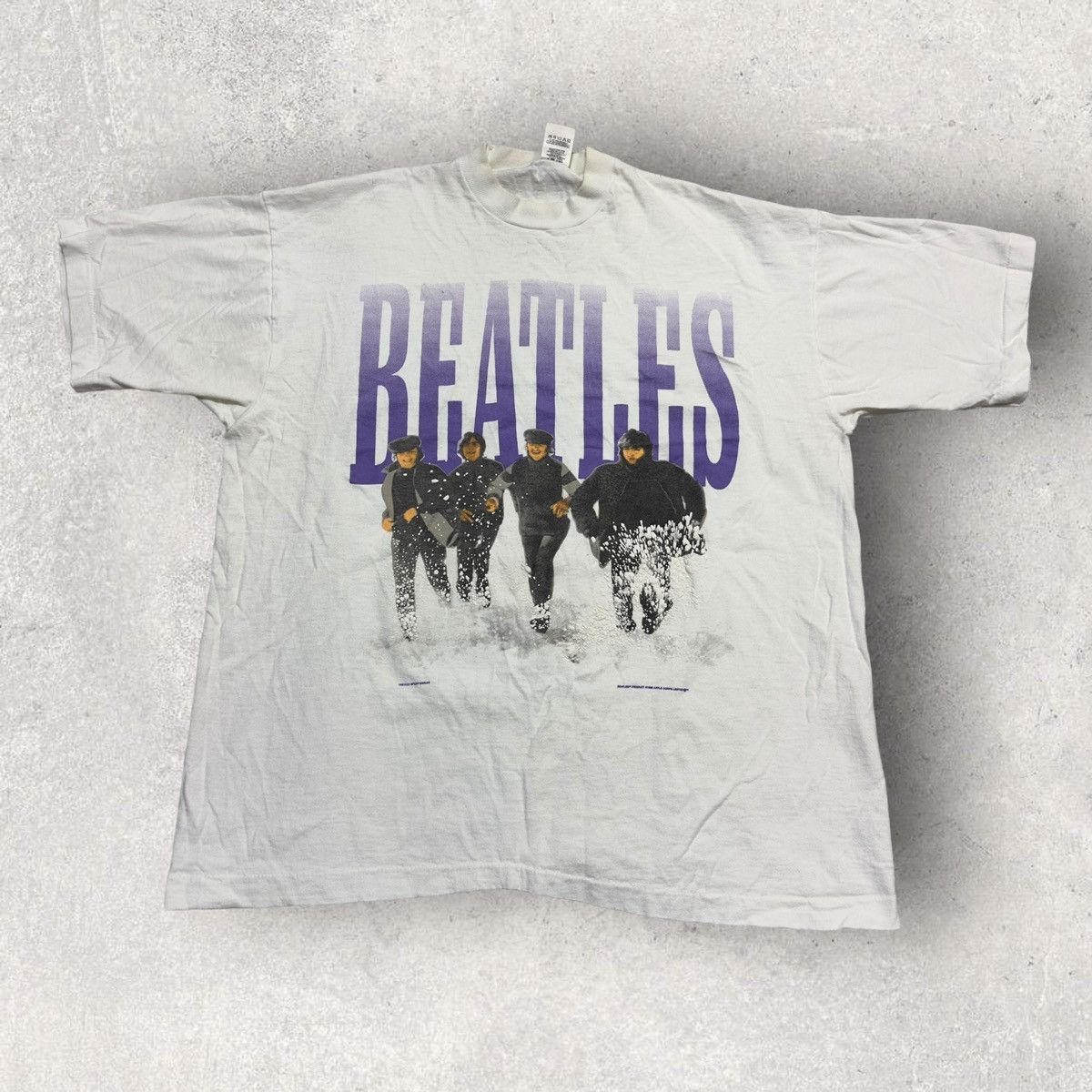 Band Tees × Fruit Of The Loom × Vintage Vintage Beatles tee Size US XL / EU 56 / 4 - 1 Thumbnail