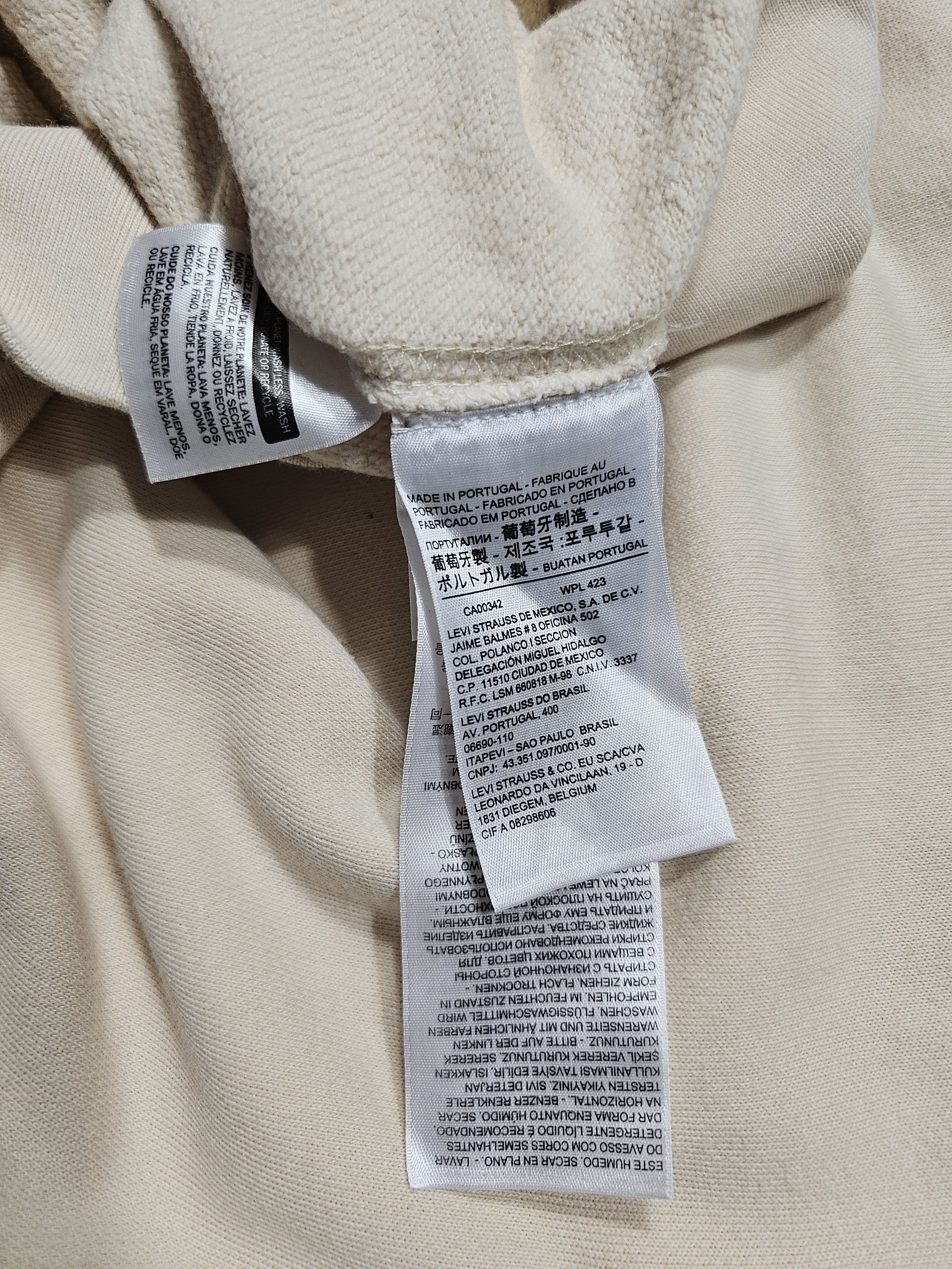 Levi's Vintage Clothing Levi's Vintage Clothing Bay Meadows Sweatshirt Off White S Size US S / EU 44-46 / 1 - 7 Thumbnail