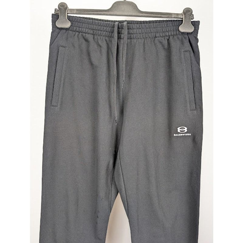 Balenciaga o1rshd1 Untiy Logo Sweatpants & Joggers in Black Size US 36 / EU 52 - 3 Thumbnail