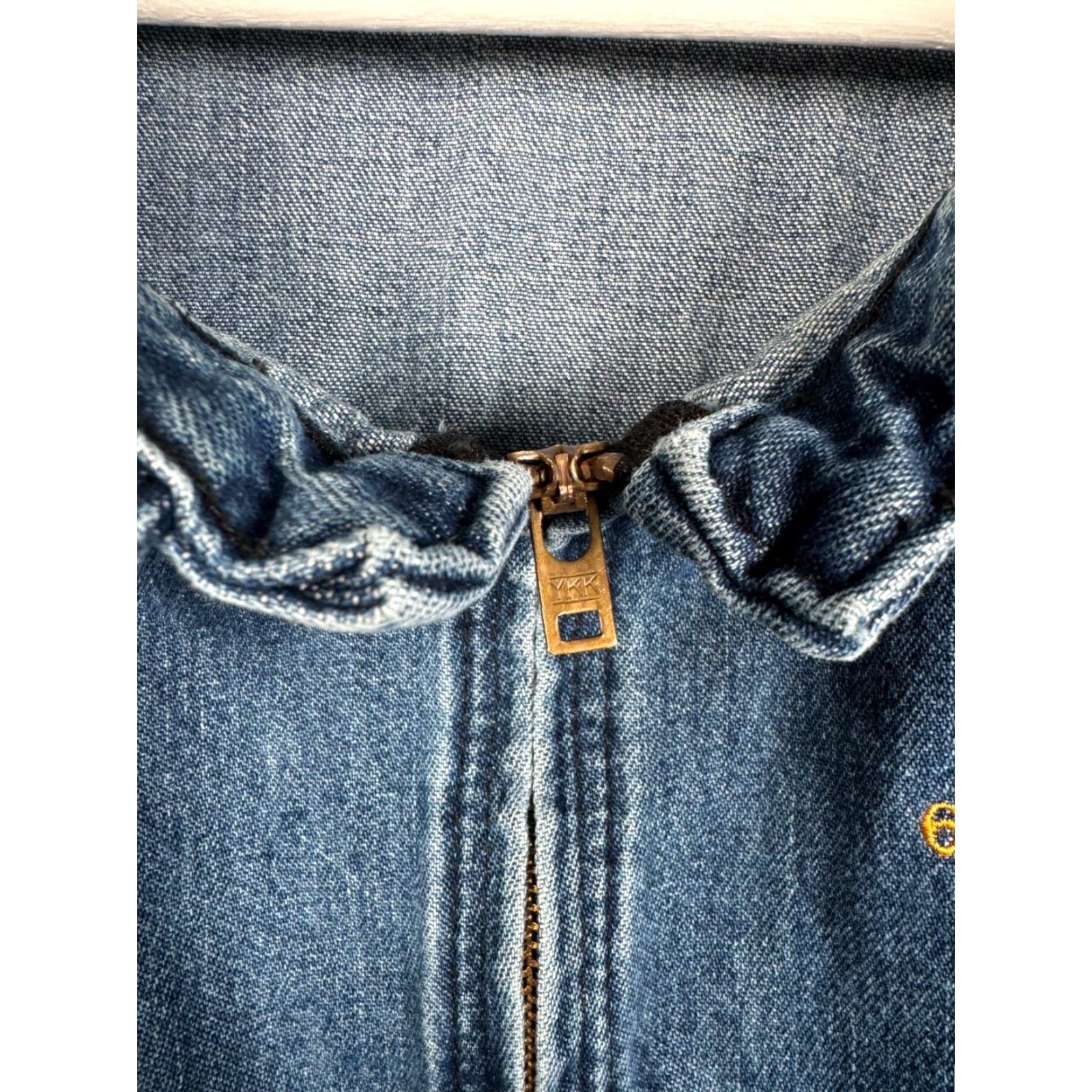 J Brand VINTAGE Pointer Brand Denim Jacket Mens XL Local 512 Embroidered Blue Cotton Chest 50 In Regular Jacket Outdoor Mens Size US XL / EU 56 / 4 - 7 Thumbnail