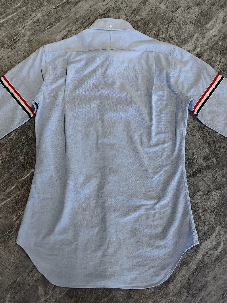 Thom Browne Thom Browne Blue shirt Size US XS / EU 42 / 0 - 2 Thumbnail