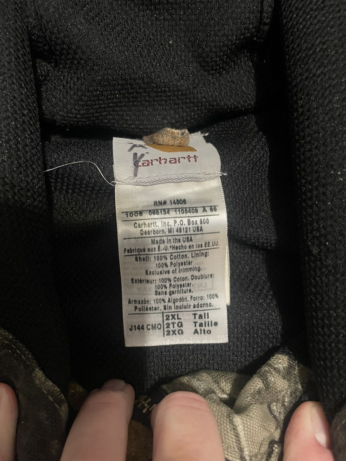Carhartt Vintage Carhartt x Realtree Jacket Size US XXL / EU 58 / 5 - 2 Thumbnail