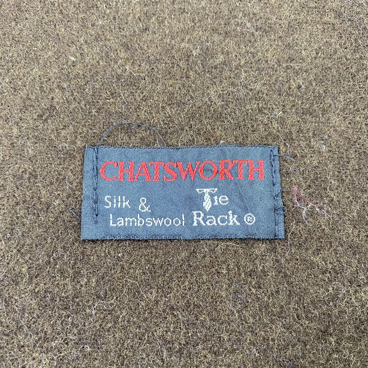 Vintage Chatsworth Paislee Silk&wool Scarf/Muffler/Neckwear-T1391 Size ONE SIZE - 6 Thumbnail