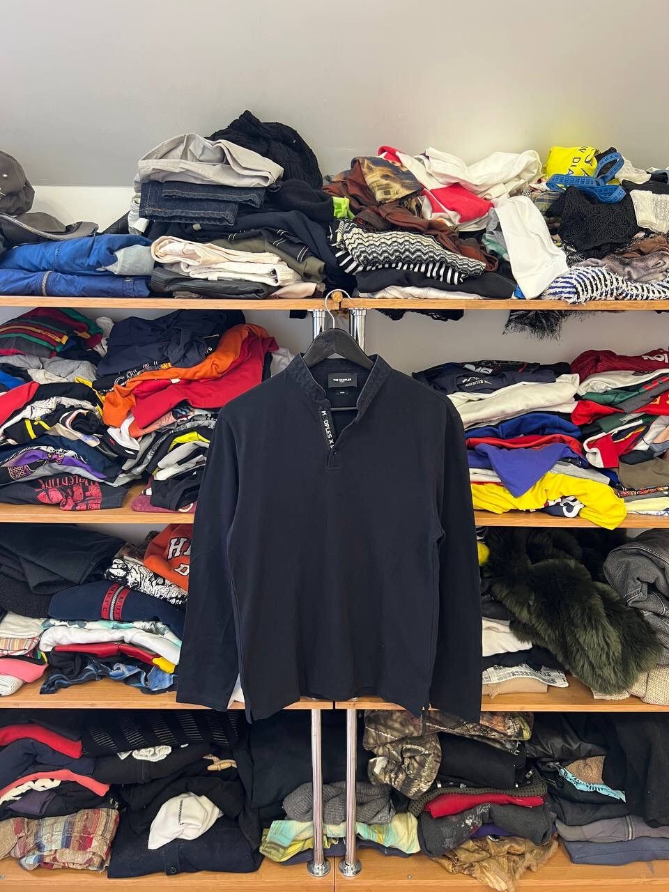 The Kooples The Kooples Luxury Cotton Classic Logo Longsleeve Size US M / EU 48-50 / 2 - 1 Thumbnail