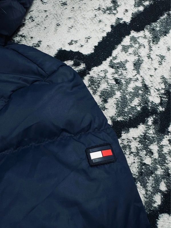 Tommy Hilfiger Tommy Hilfiger navy blue XS logo down jacket Size XS / US 0-2 / IT 36-38 - 4 Thumbnail