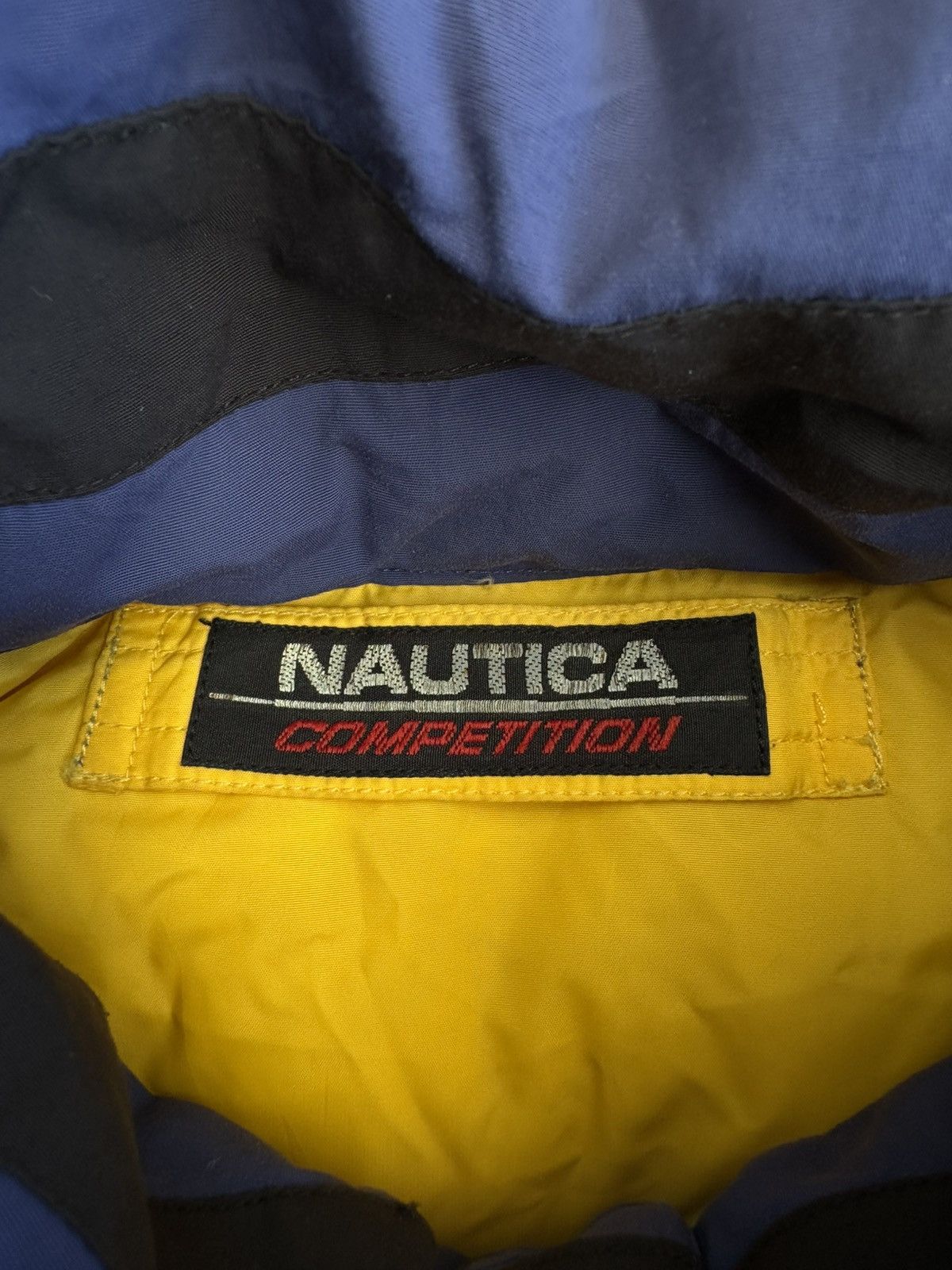 Nautica × Vintage Vintage Nautica Reversible Puffer Jacket Black and Yellow Size US S / EU 44-46 / 1 - 9 Thumbnail