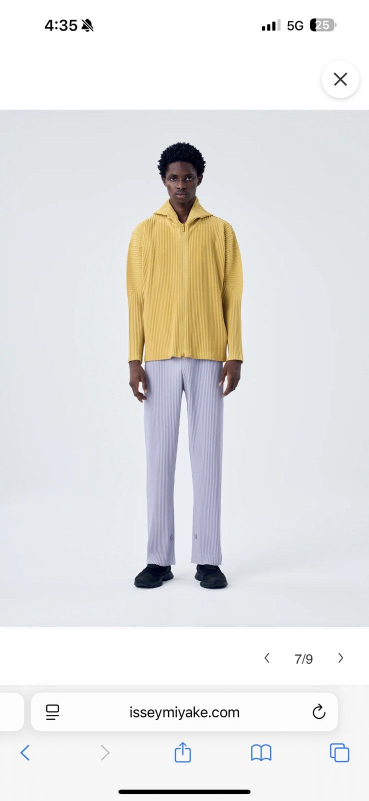 Homme Plisse Issey Miyake Issey Miyake Homme Plisse June zip up hoodie Lavender Size US L / EU 52-54 / 3 - 7 Thumbnail
