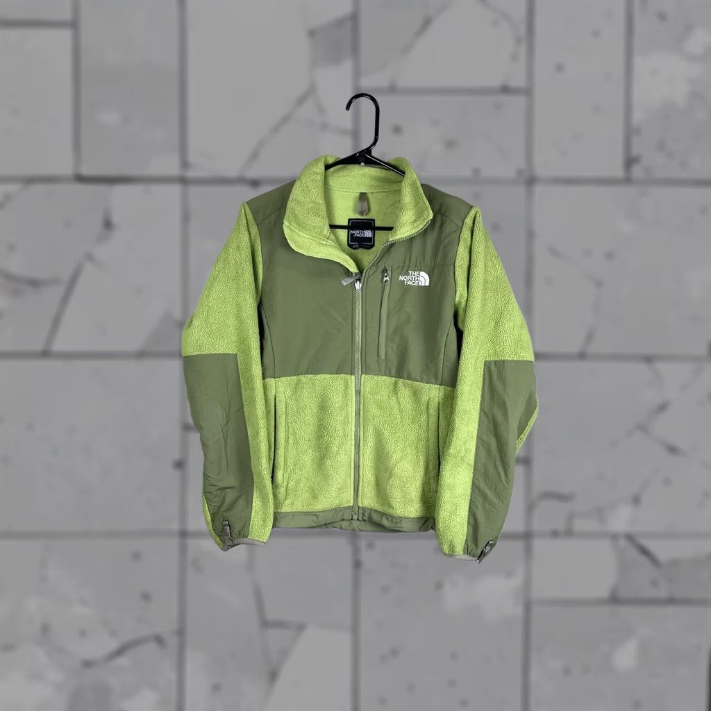 The North Face The North Face Jacket Womens S Green Fleece Full Zip Outdoor Hiking Casual Warm Size S / US 4 / IT 40 - 1 Thumbnail