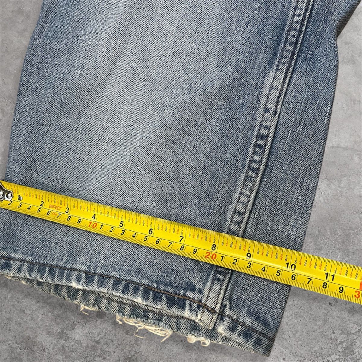 Levi's VINTAGE Levis Silvertab Jeans Mens 40x32 Blue Denim Washed Size US 40 / EU 56 - 4 Thumbnail