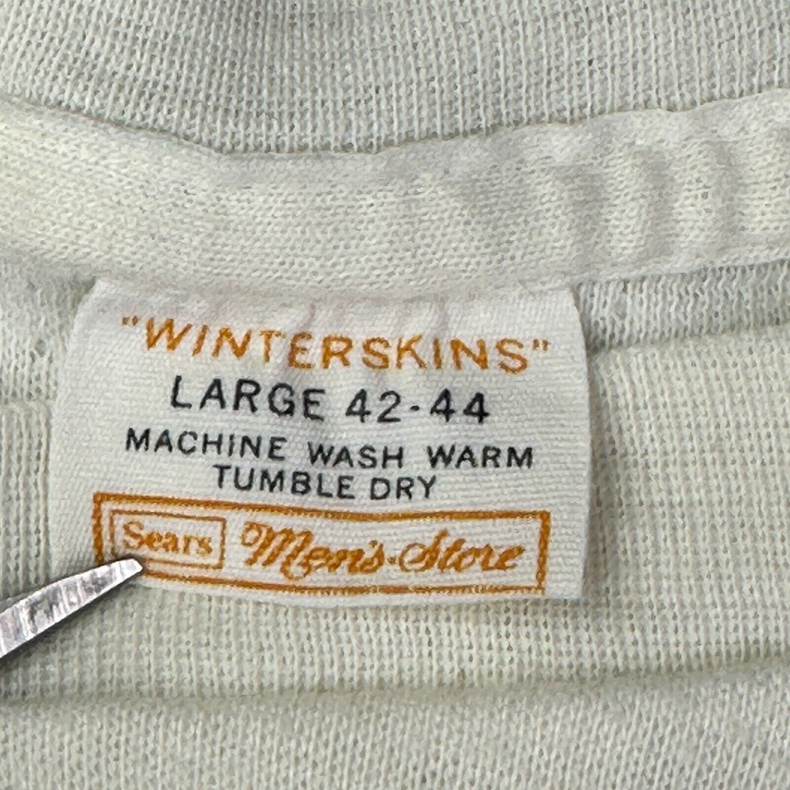 Other Vtg 1970s Sears Winterskins Long Sleeve EXCELLENT Rare Size US L / EU 52-54 / 3 - 4 Thumbnail