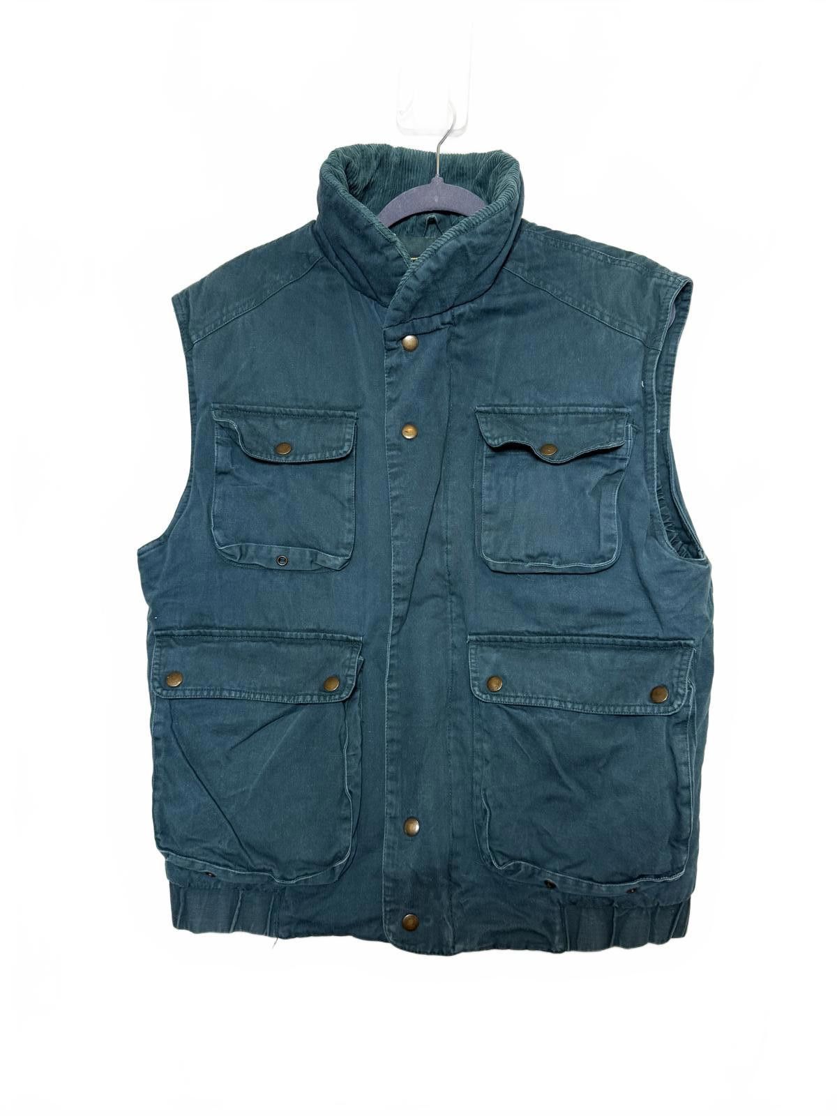 Other Vintage 90s 80s OshKosh B'gosh Men's Utility Puffer Vest Size US M / EU 48-50 / 2 - 2 Thumbnail