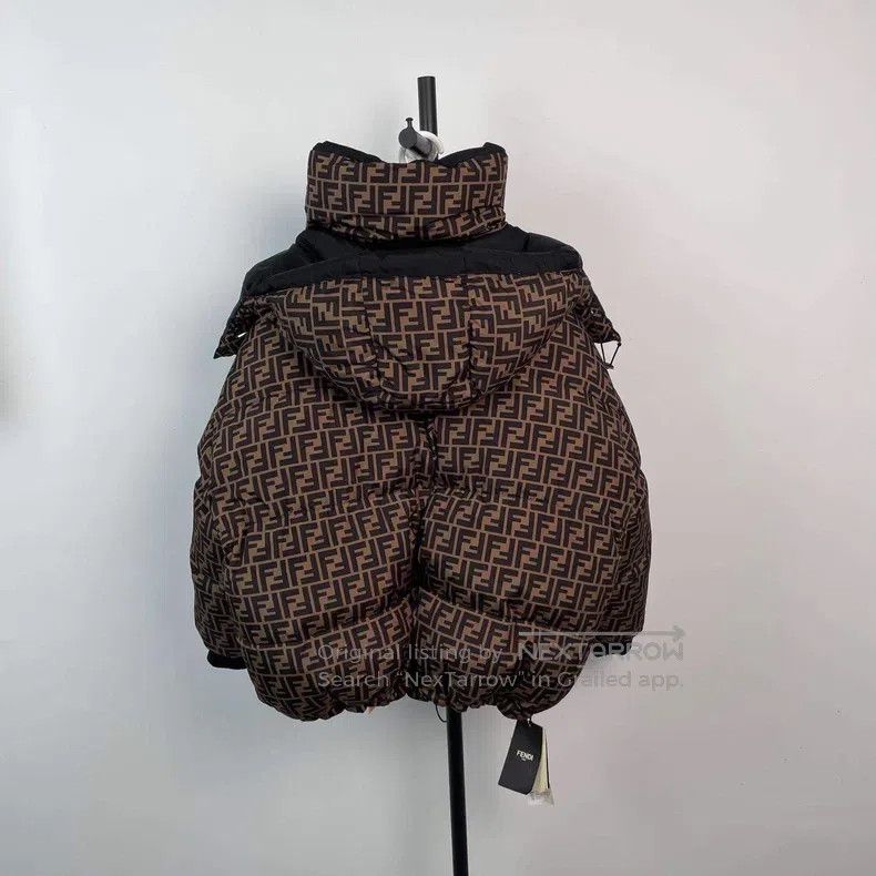 Fendi Fendi Short Down Jacket - Black Size S / US 4 / IT 40 - 2 Thumbnail