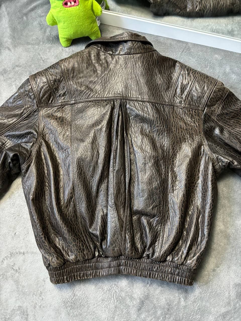 20471120 × Beauty Beast Vintage Giorgio Mobiani “alligator style” Leather avantgarde Size US XL / EU 56 / 4 - 10 Thumbnail