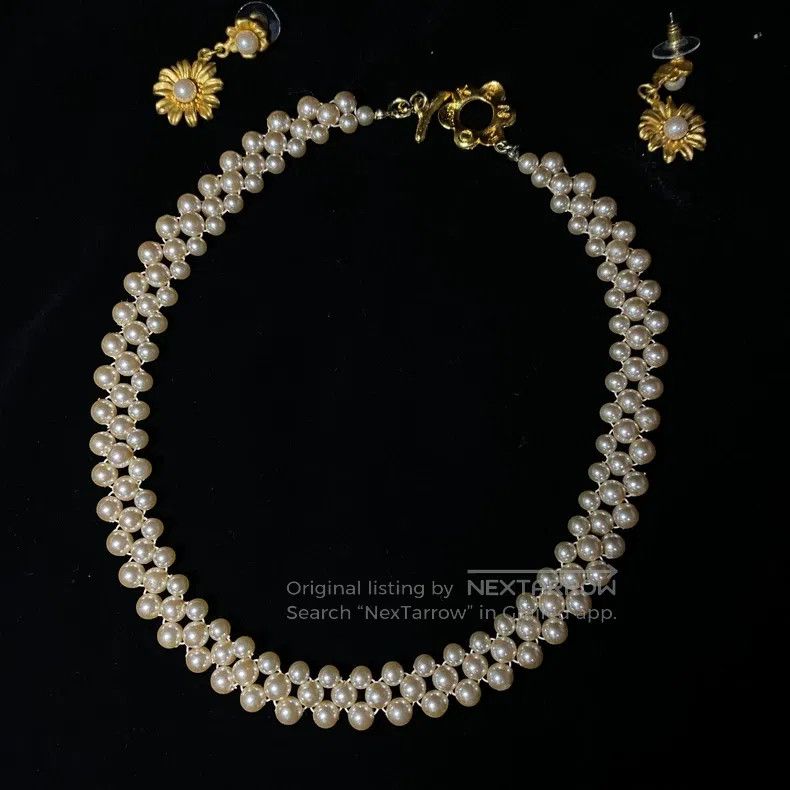 Kenzo KENZO Pearl Necklace Size ONE SIZE - 4 Thumbnail