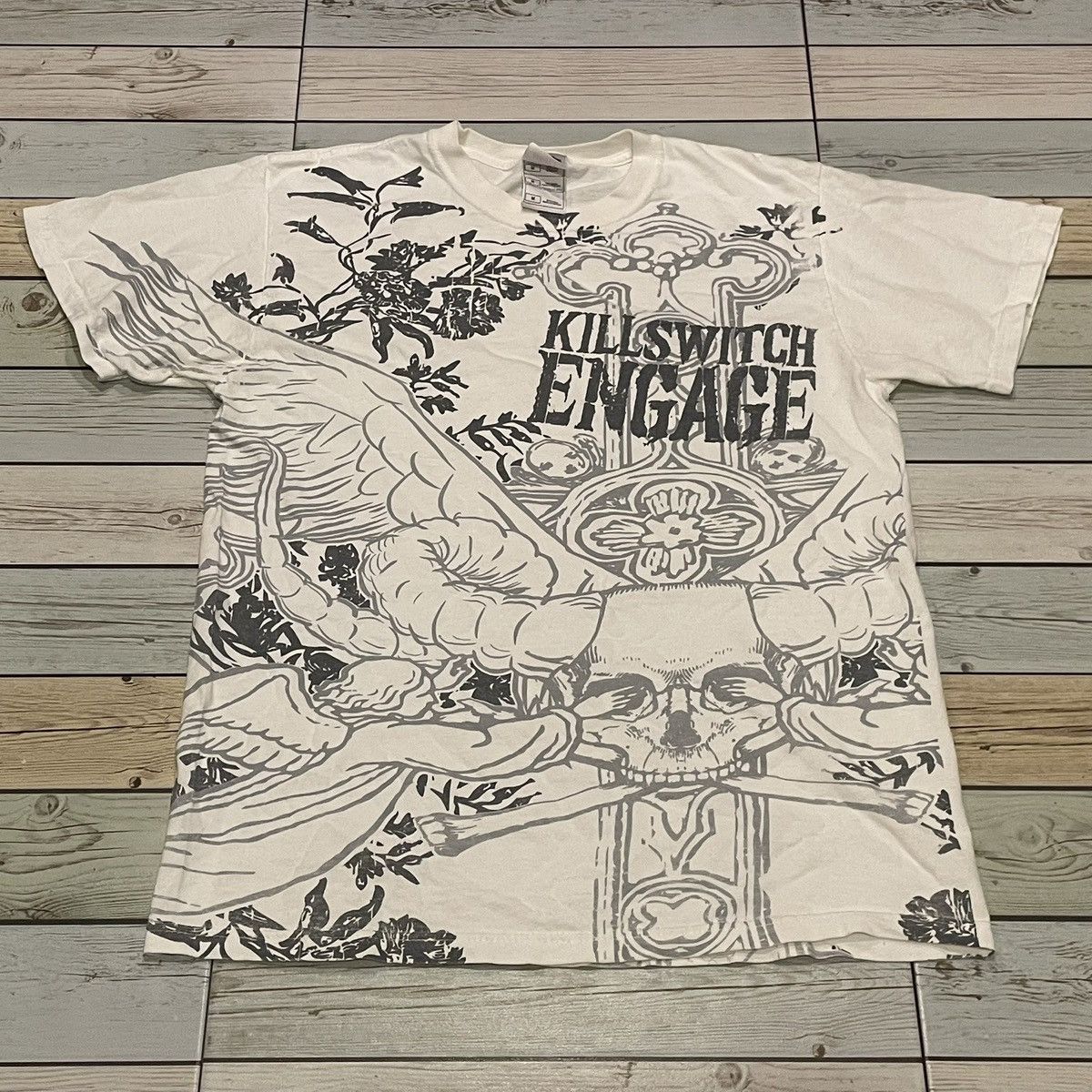 Band Tees Rare Vintage Evergreen Terrace Metal Emo Band Tour T Shirt Size US M / EU 48-50 / 2 - 1 Thumbnail