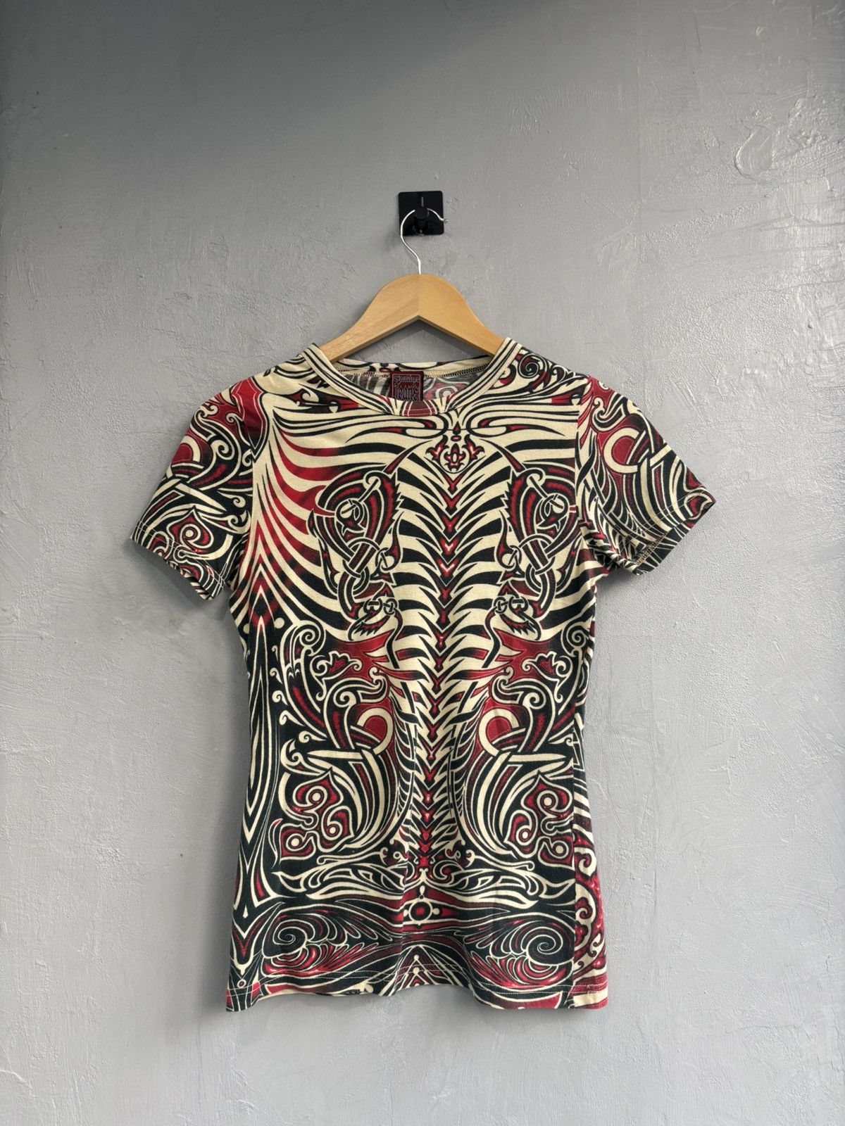 Jean Paul Gaultier Jean Paul Gaultier SS1996 cyberbaba tribal tatoo top Size S / US 4 / IT 40 - 4 Thumbnail
