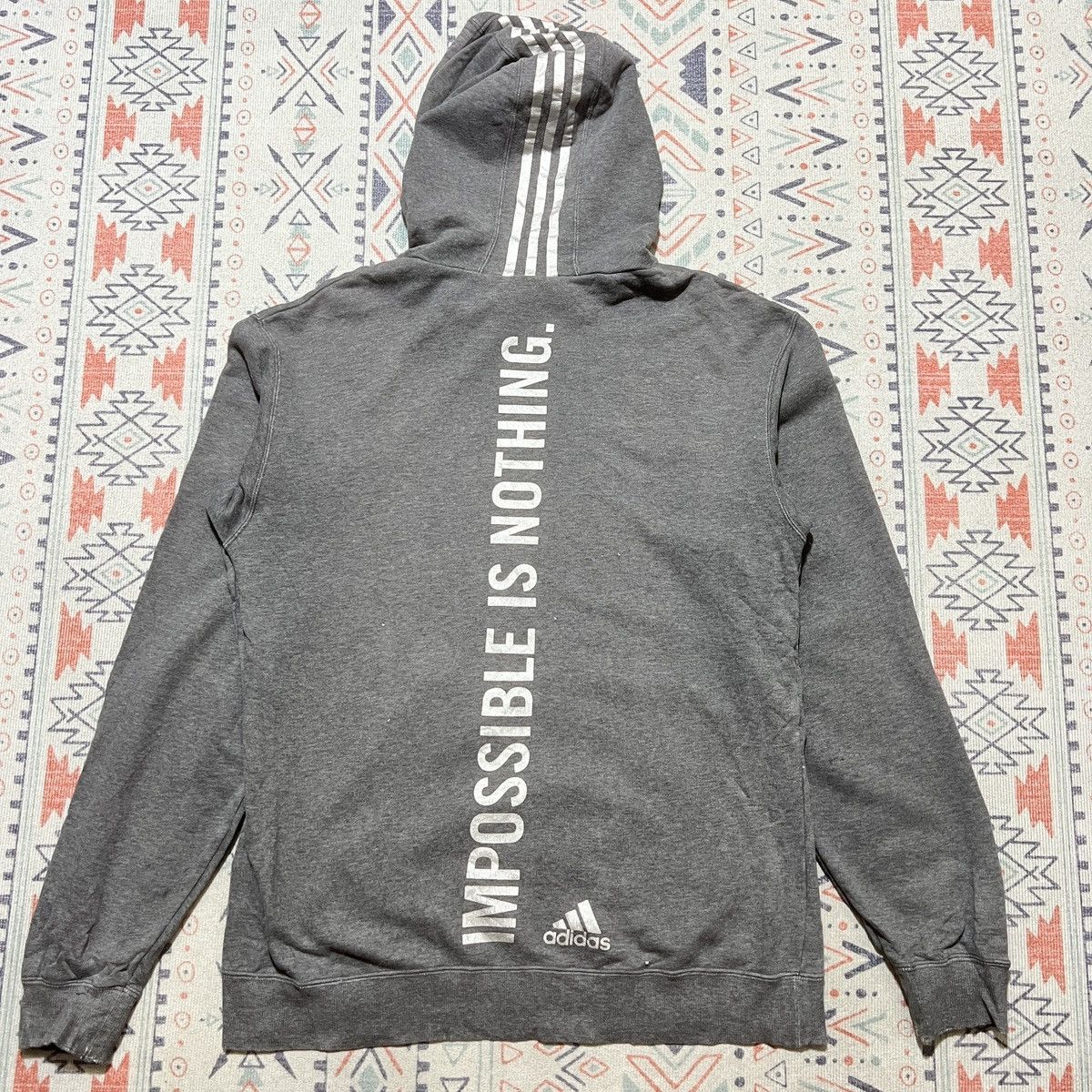 Adidas × Vintage Vintage Adidas Hoodie Size US L / EU 52-54 / 3 - 1 Thumbnail