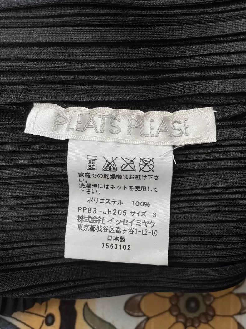 Issey Miyake Issey Miyake size:3 Black soft satin pleated dress Size M / US 6-8 / IT 42-44 - 5 Thumbnail