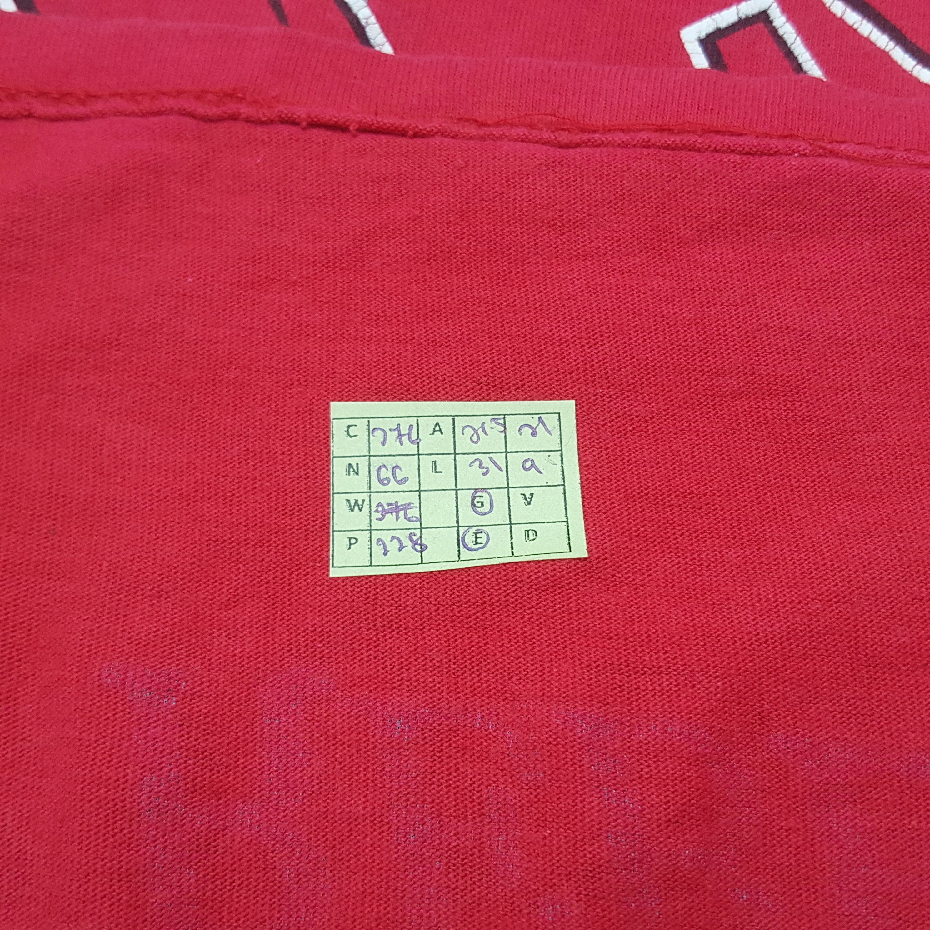 NBA × Vintage Vintage Runnin Rebels Basketball Team Tshirt C276N66 Size US L / EU 52-54 / 3 - 7 Thumbnail
