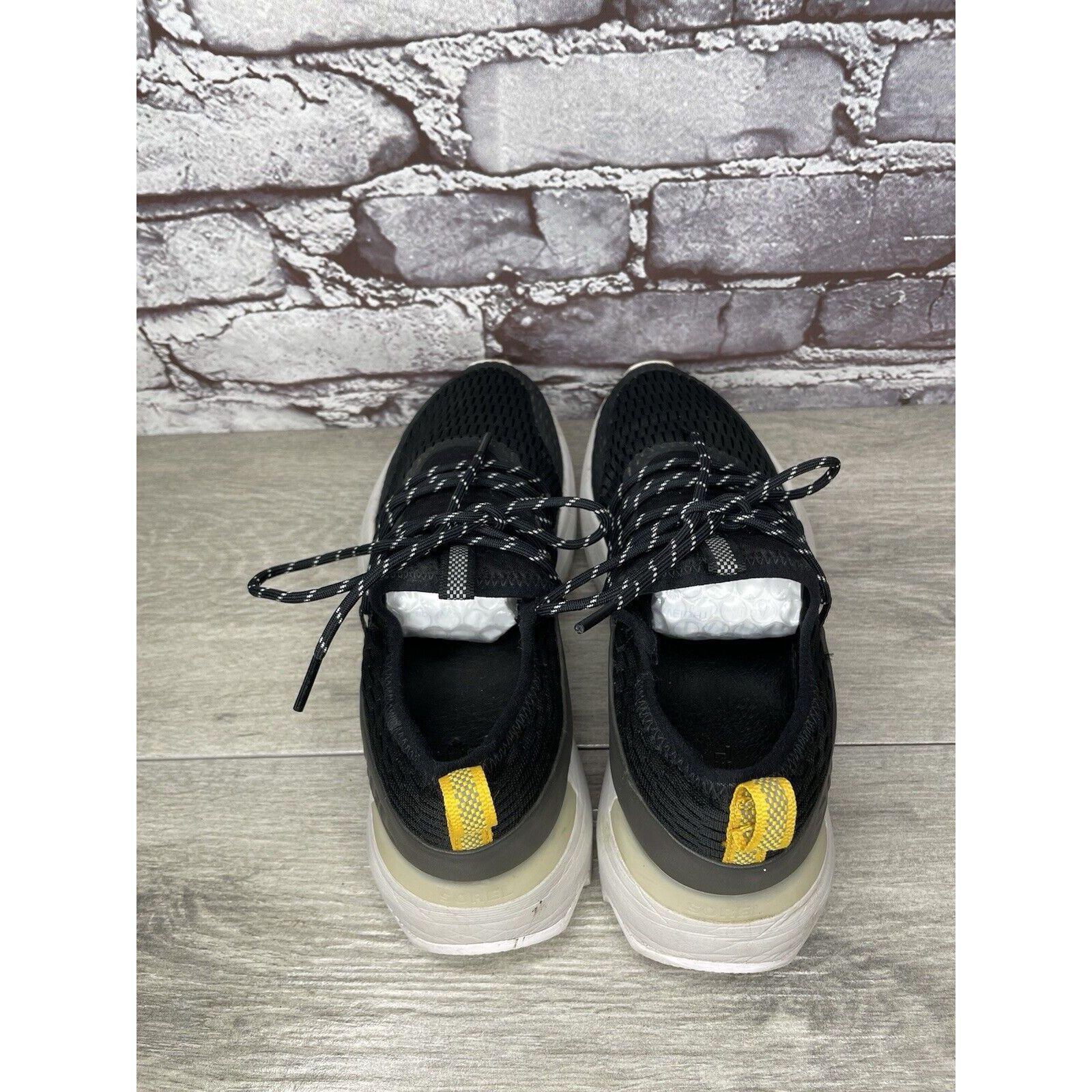 SOREL Sorel NL4694-010 Black Synthetic LaceUp White Casual Shoes W Size US 7.5 / IT 37.5 - 5 Thumbnail