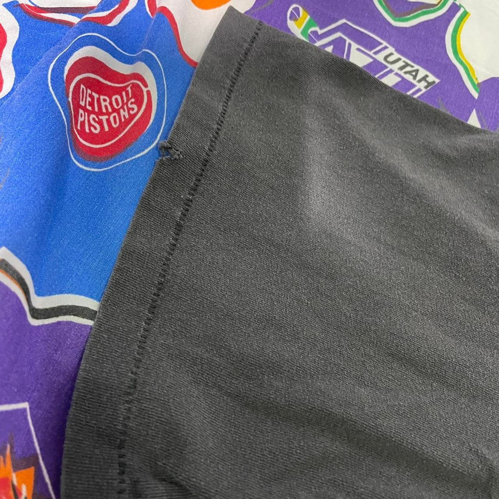 NFL × Salem Sportswear × Vintage Vintage 1994 Salem NFL Buffalo Bills Superhero Football Tee Size US L / EU 52-54 / 3 - 5 Thumbnail