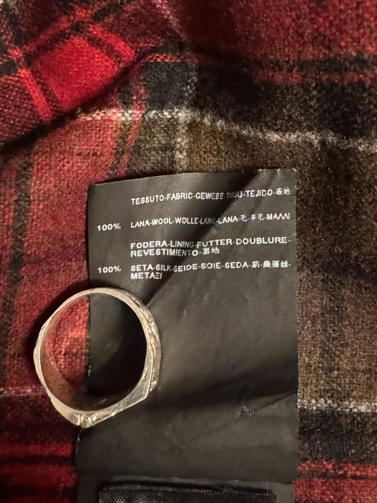 Saint Laurent Paris Saint Laurent Paris 2013 FW flannel Hedi Slimane Size US XS / EU 42 / 0 - 8 Thumbnail