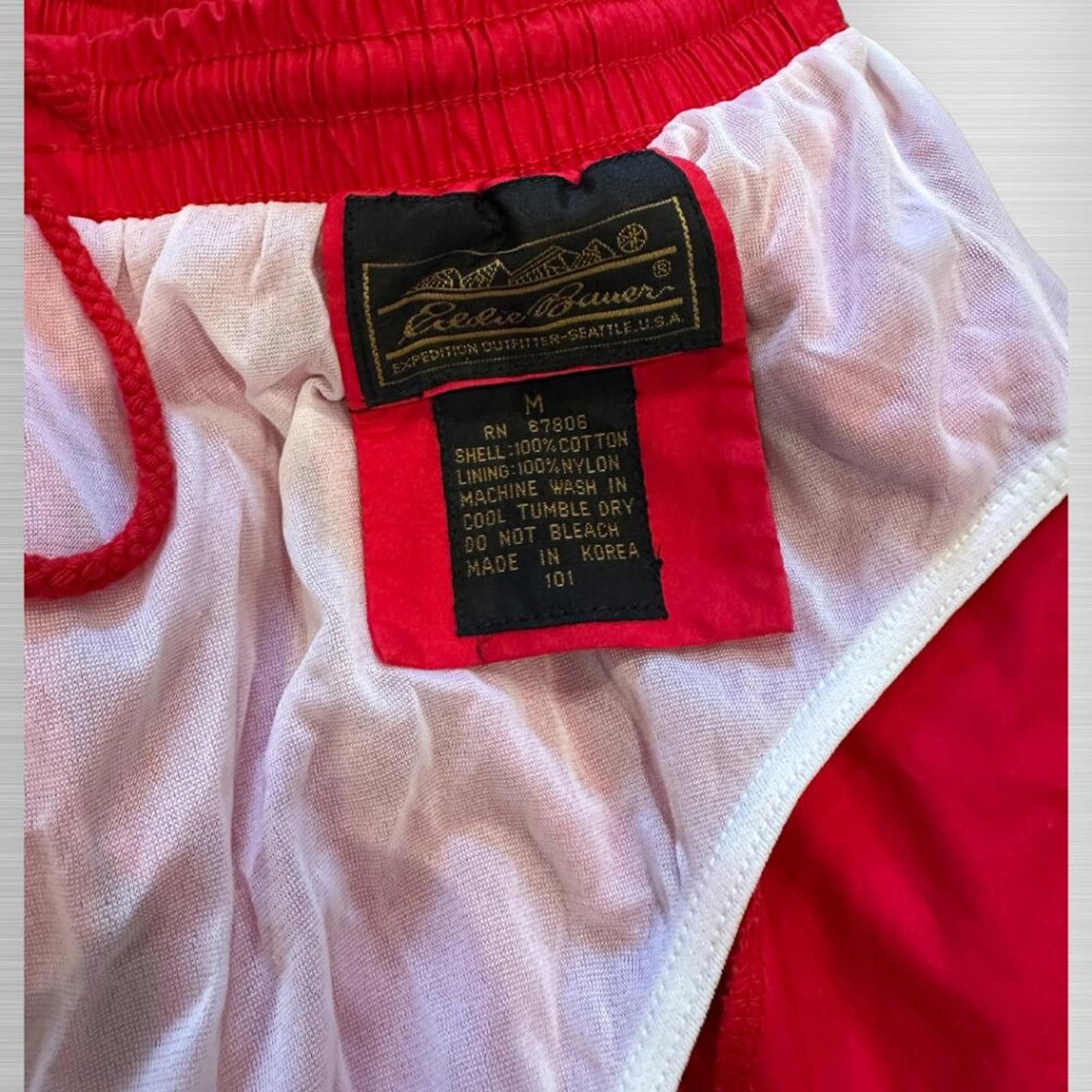 Eddie Bauer Eddie Bauer Men’s Swim Shorts Red Great condition- Medium Size US 32 / EU 48 - 6 Thumbnail