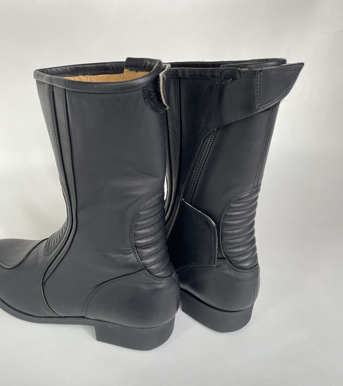 Comme des Garcons Black Leather Motorcycle Boots Size US 7 / IT 37 - 14 Thumbnail