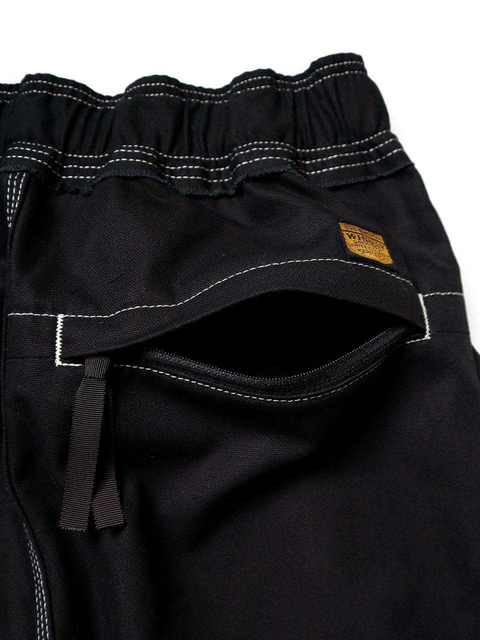 Kapital Kapital Canvas Waist Repairman Track Pants black Size US 33 - 9 Thumbnail