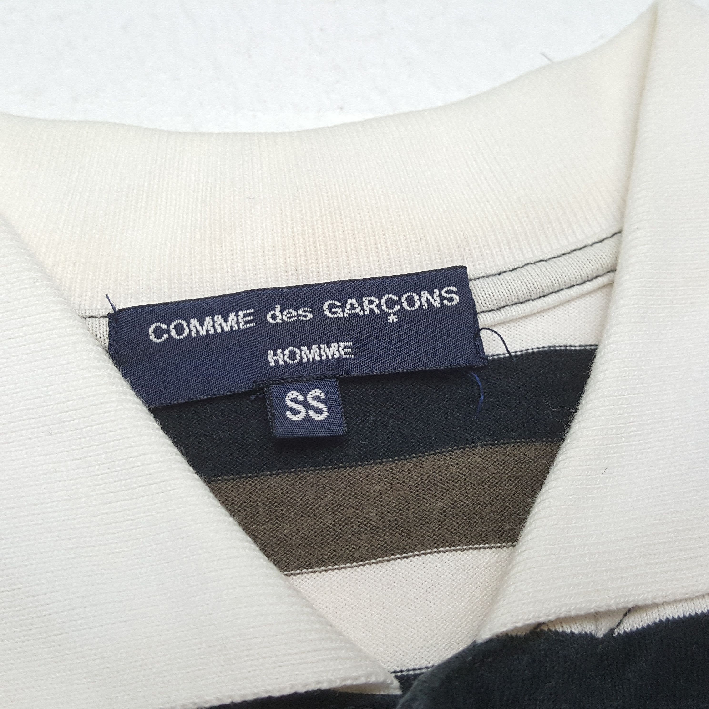 Comme des Garcons Homme Vintage Comme Des Garçons Homme Japan Brand Polo C312N59 Size US M / EU 48-50 / 2 - 4 Thumbnail