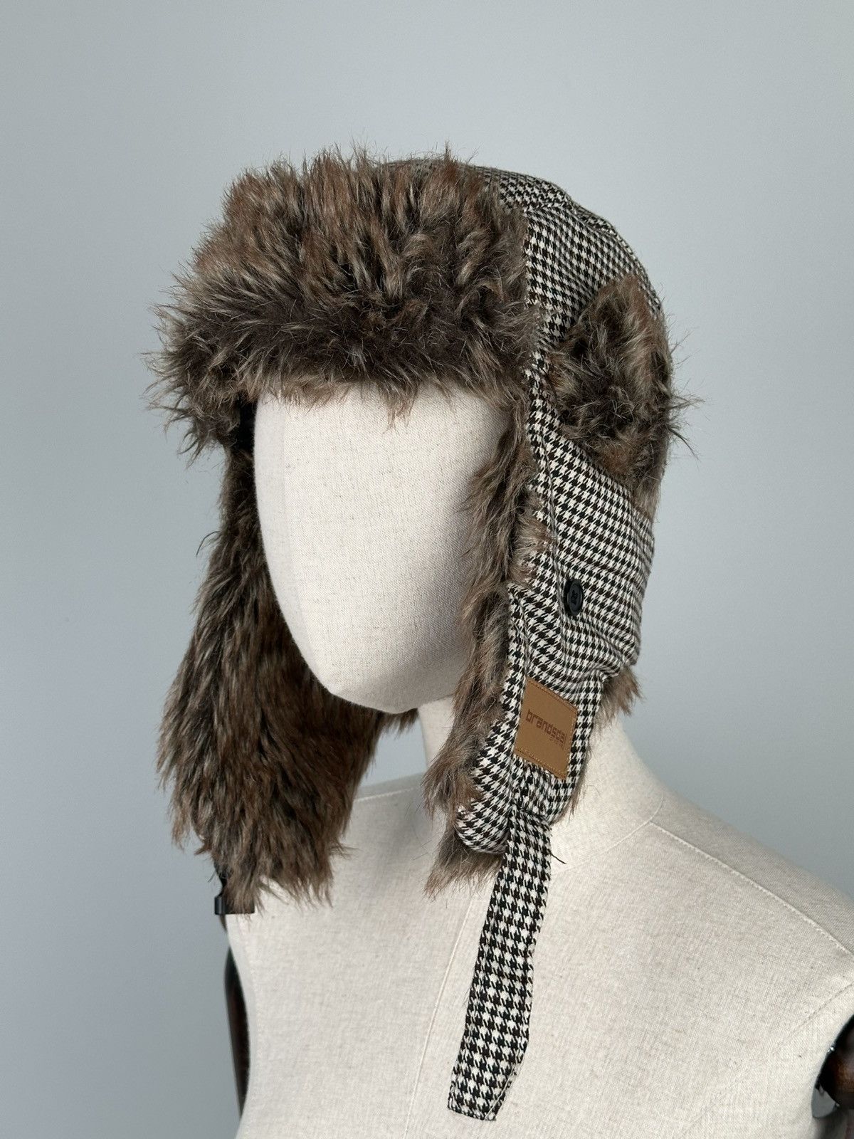Other Vintage Y2k Ushanka Fur Foux Fuzzy Hat Streetwear Size ONE SIZE - 3 Thumbnail