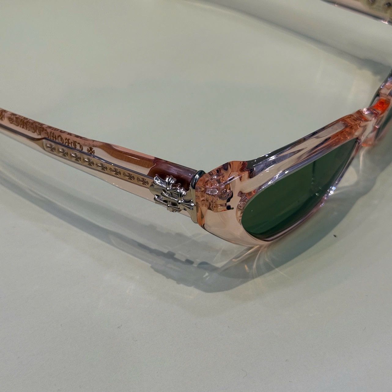 Chrome Hearts CHROME HEARTS HALLLA BALUUUU PINK CRYSTAL Size ONE SIZE - 2 Thumbnail
