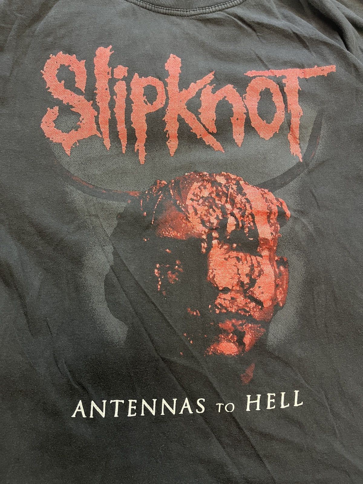 Slipknot × Vintage SLIPKNOT VINTAGE HELL SATANIC T SHIRT ROCK Size US M / EU 48-50 / 2 - 2 Thumbnail