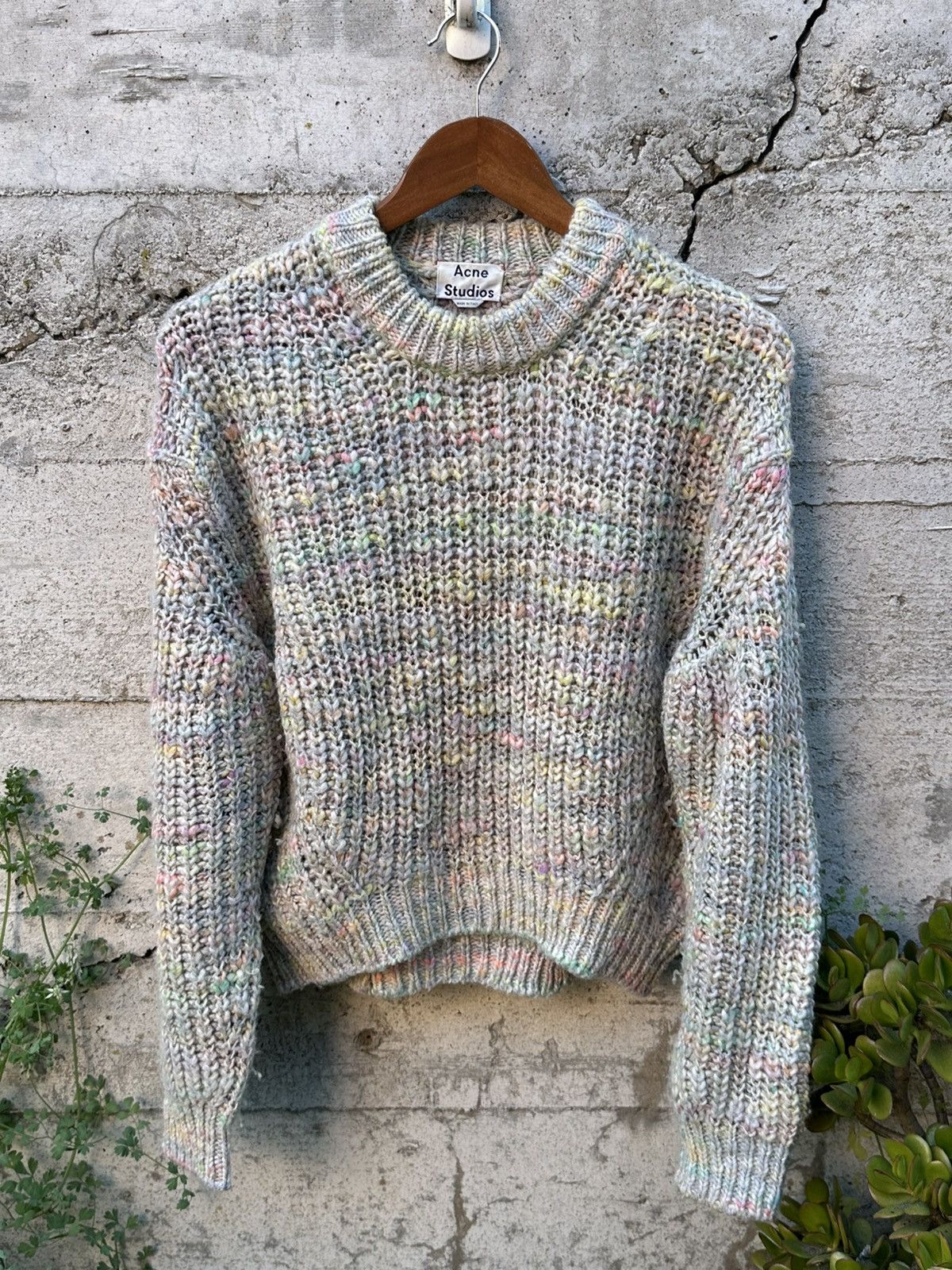Acne Studios RARE GRAIL Acne Studios cotton candy zora knit sweater Size US M / EU 48-50 / 2 - 2 Thumbnail