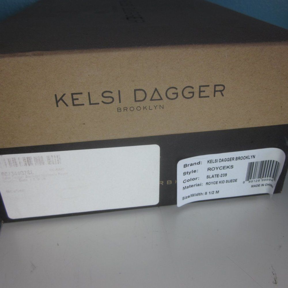 Danier Kelsi Dagger "Royce" Slip On Suede 39 Size 8.5 New in Box Size US 8.5 / IT 38.5 - 7 Thumbnail