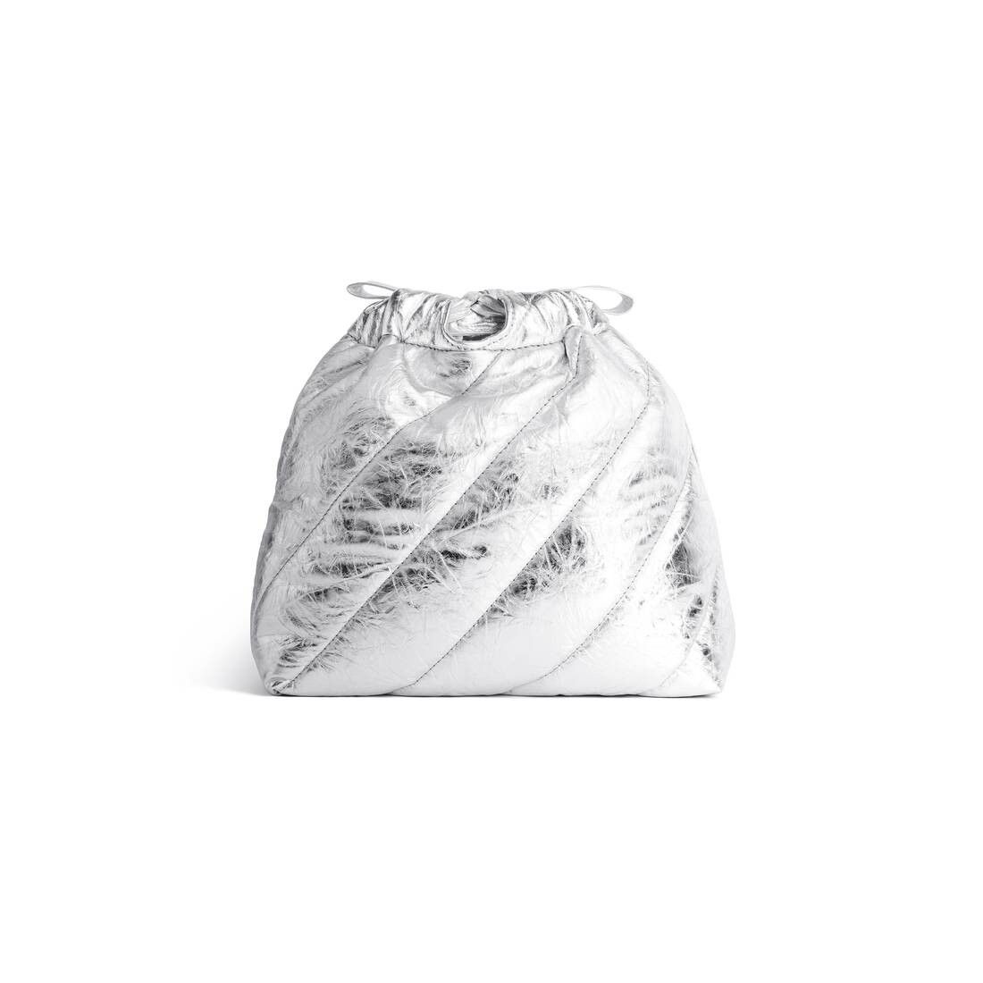 Balenciaga o1mt1gz0425 Size: OS / Crush XS Tote Bag Metallized Quilted Size ONE SIZE - 4 Thumbnail