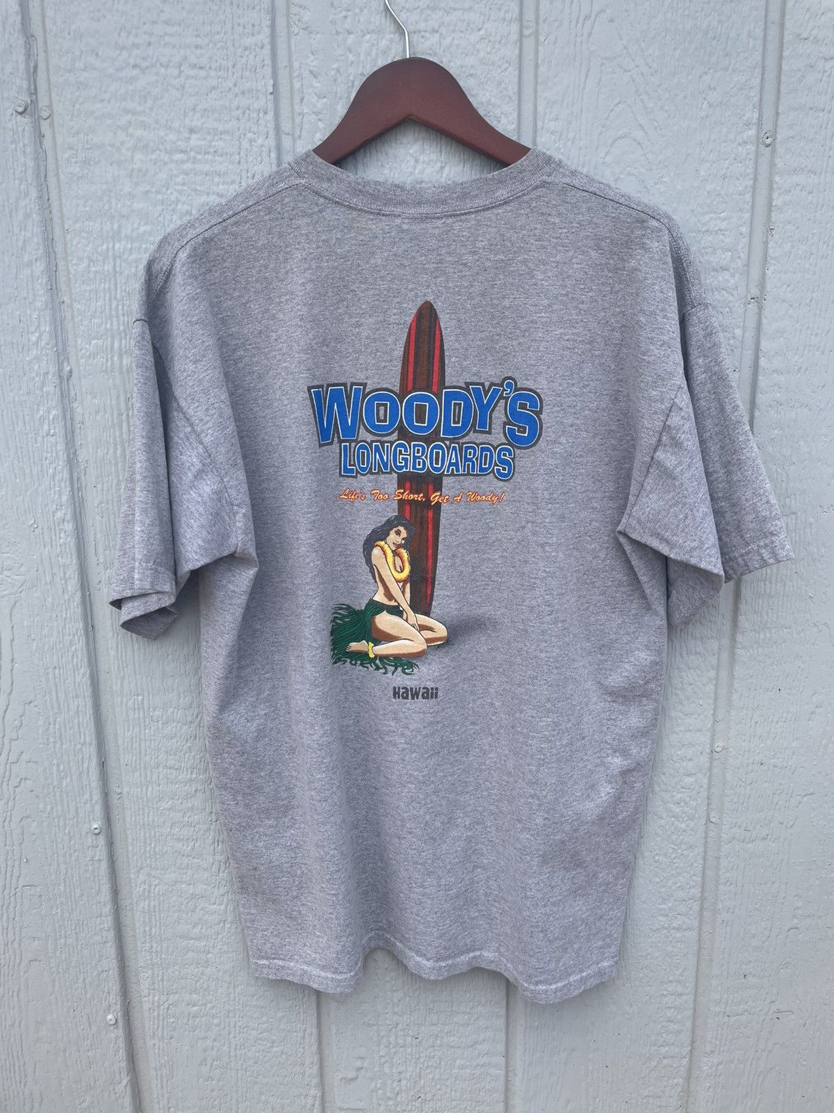 All Sport Vintage 2000s Hawaii Surf T-shirt Men’s Size Xl Gray Size US XL / EU 56 / 4 - 7 Thumbnail