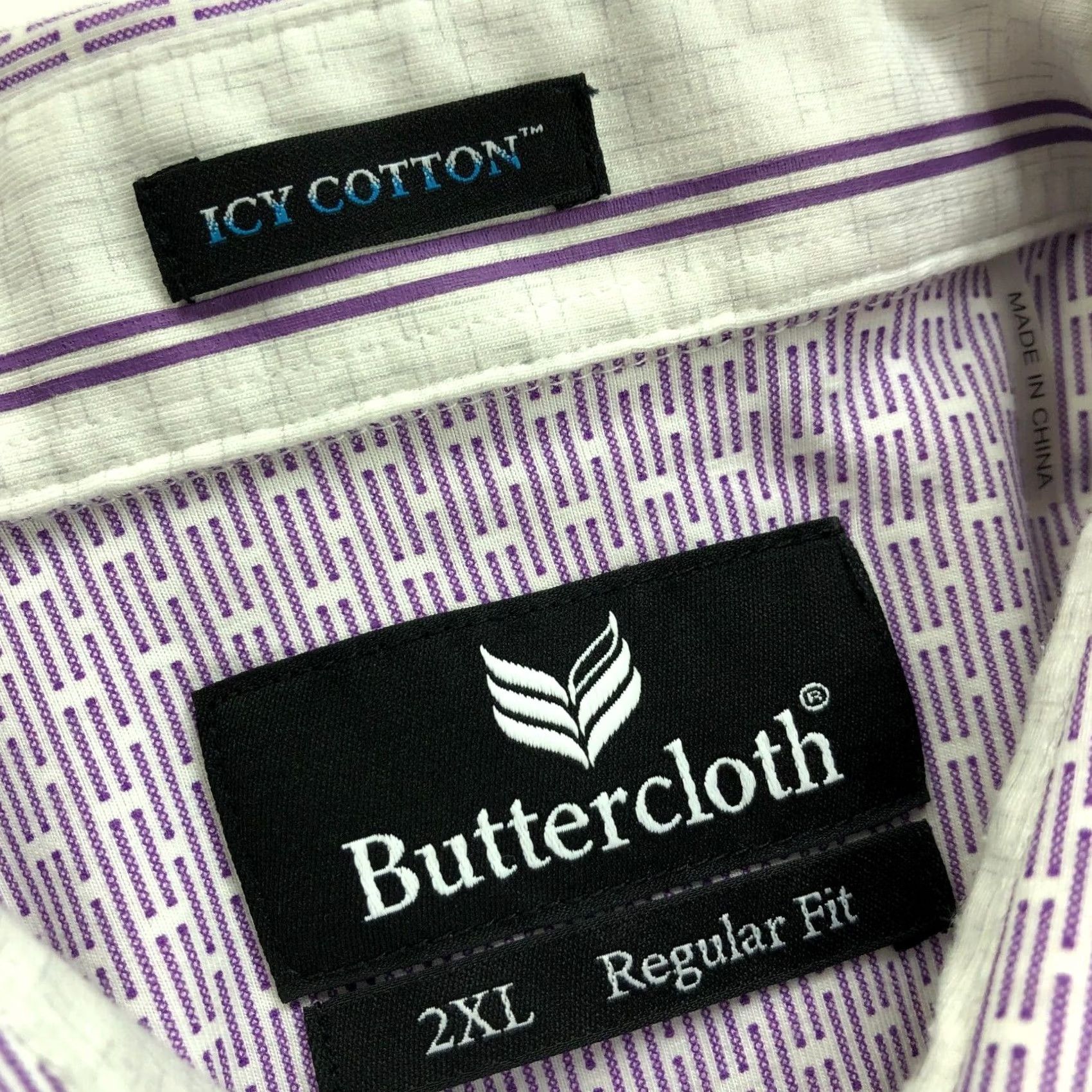 Vintage Buttercloth Icy Cotton XXL Button Long Sleeve All Over Print Casual Shirt Size US XXL / EU 58 / 5 - 3 Thumbnail