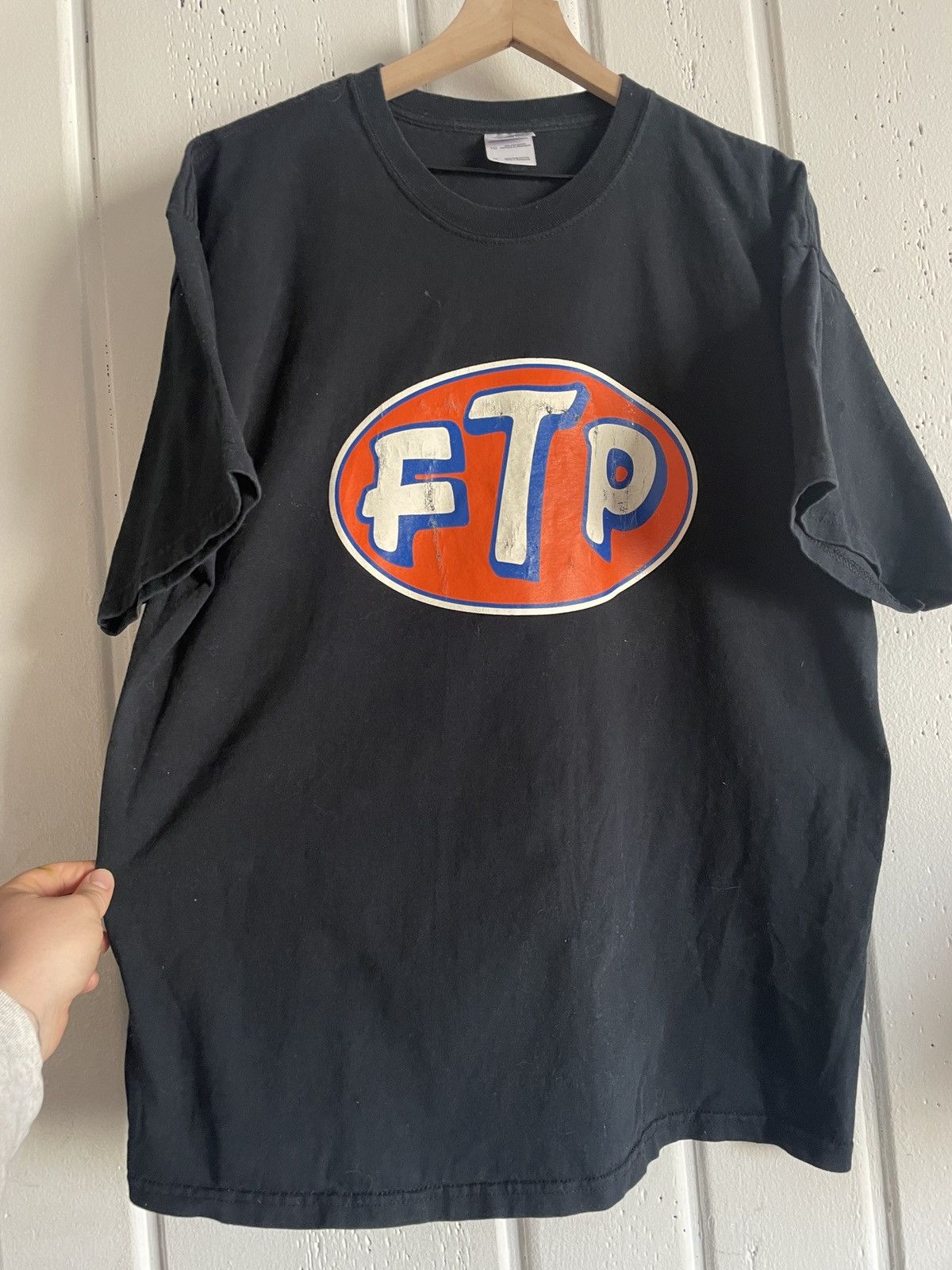 Vintage Heavyweight Y2K FTP STP Racing Logo Shirt