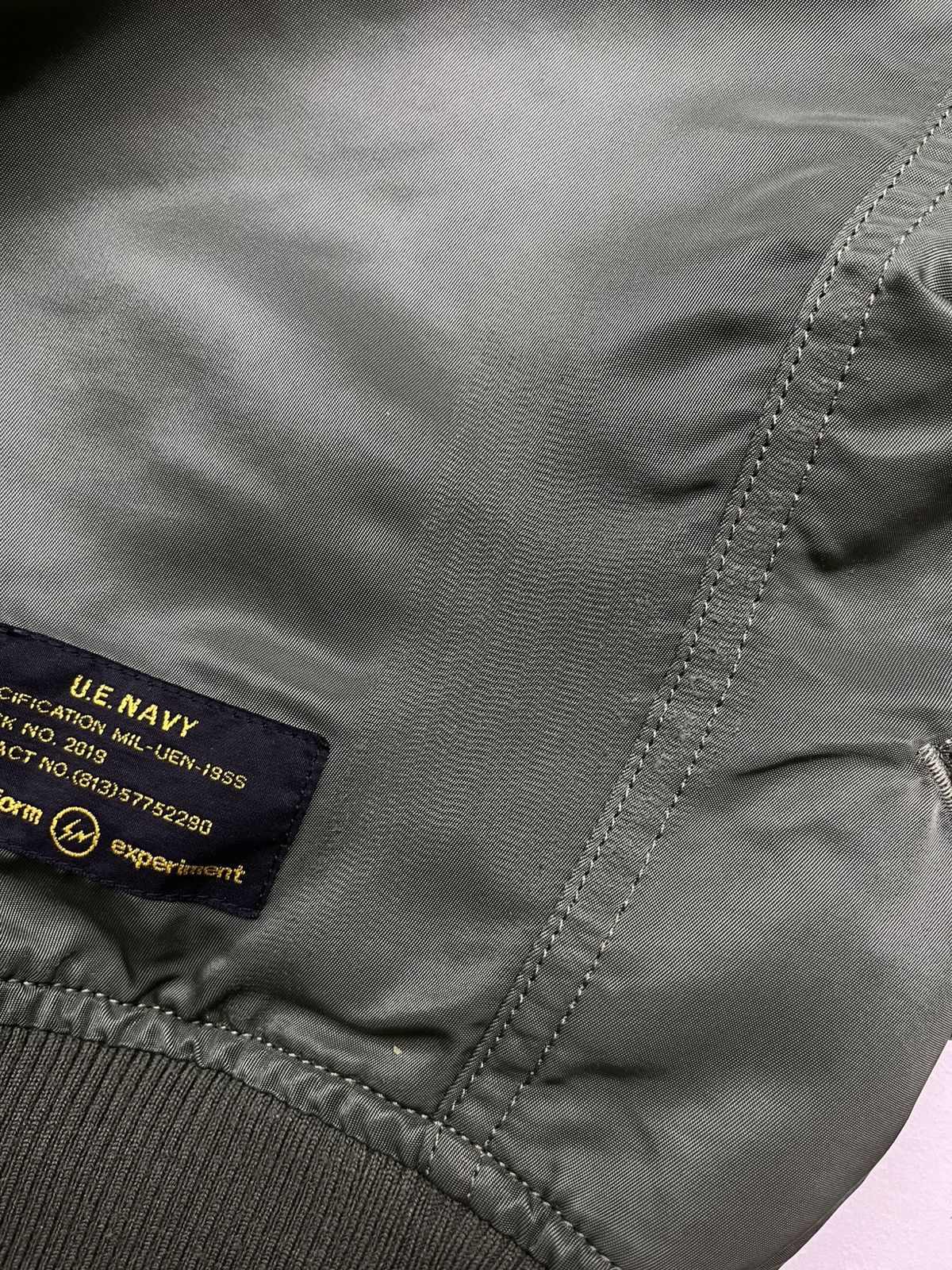 uniform experiment Uniform Experiment 19SS Graffiti Reversible MA-1 Jacket Size US XS / EU 42 / 0 - 13 Thumbnail
