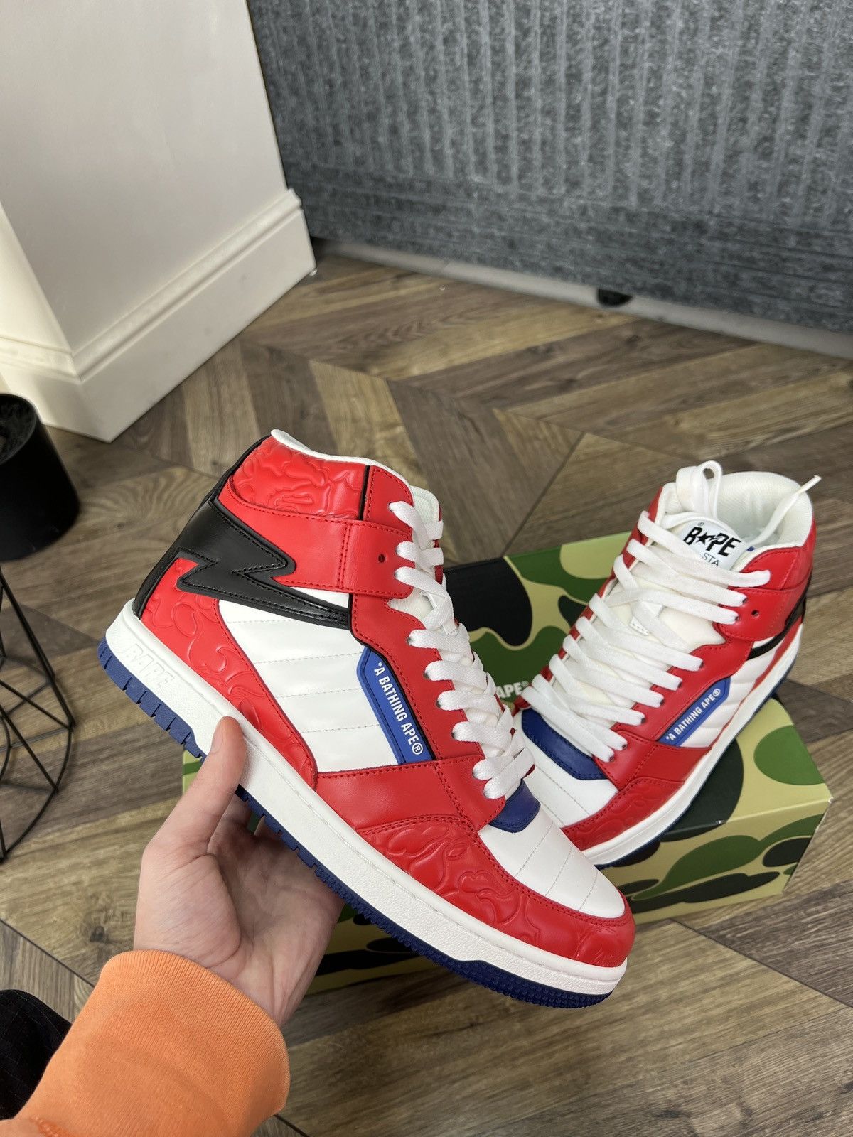 Bape Bape Sta 88 HI #1 sneakers Size US 9 / EU 42 - 1 Thumbnail