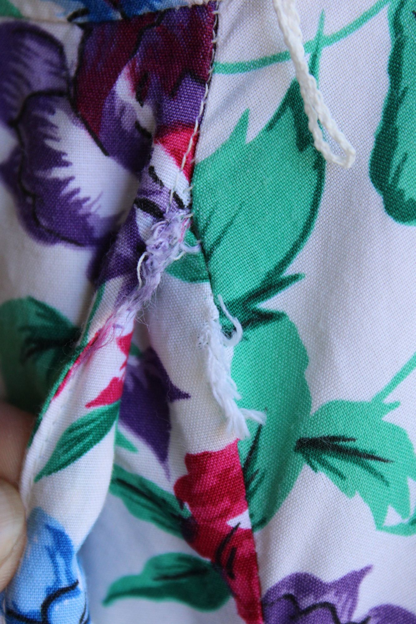 Vintage Vintage 1980's Dress with Pockets, Tareti Howard Levi Floral Size L / US 10 / IT 46 - 7 Thumbnail