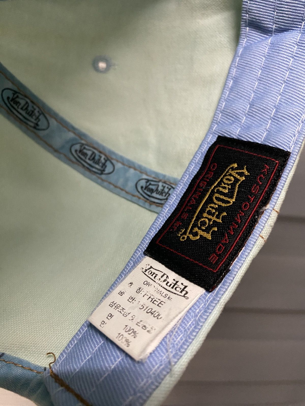 Vintage × Von Dutch 🔥 Vintage Von Dutch Hat Distressed 🔥 Size ONE SIZE - 6 Thumbnail