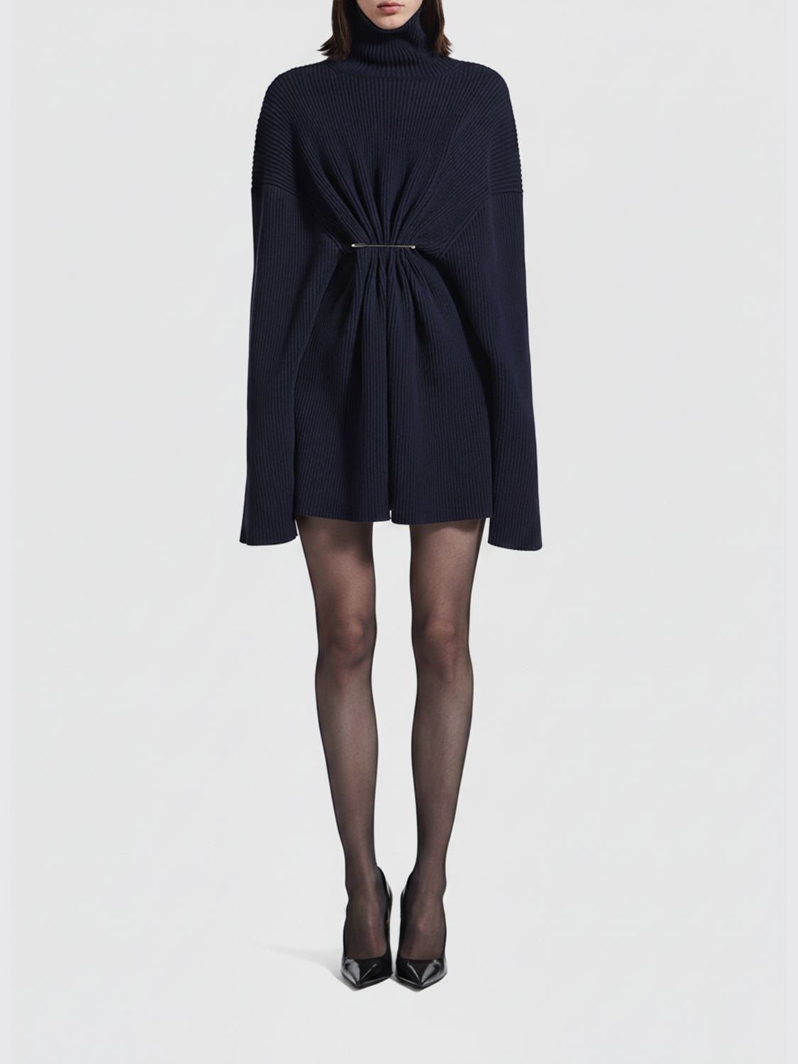 Balenciaga Balenciaga Dress Woman Blue Size S / US 4 / IT 40 - 1 Thumbnail