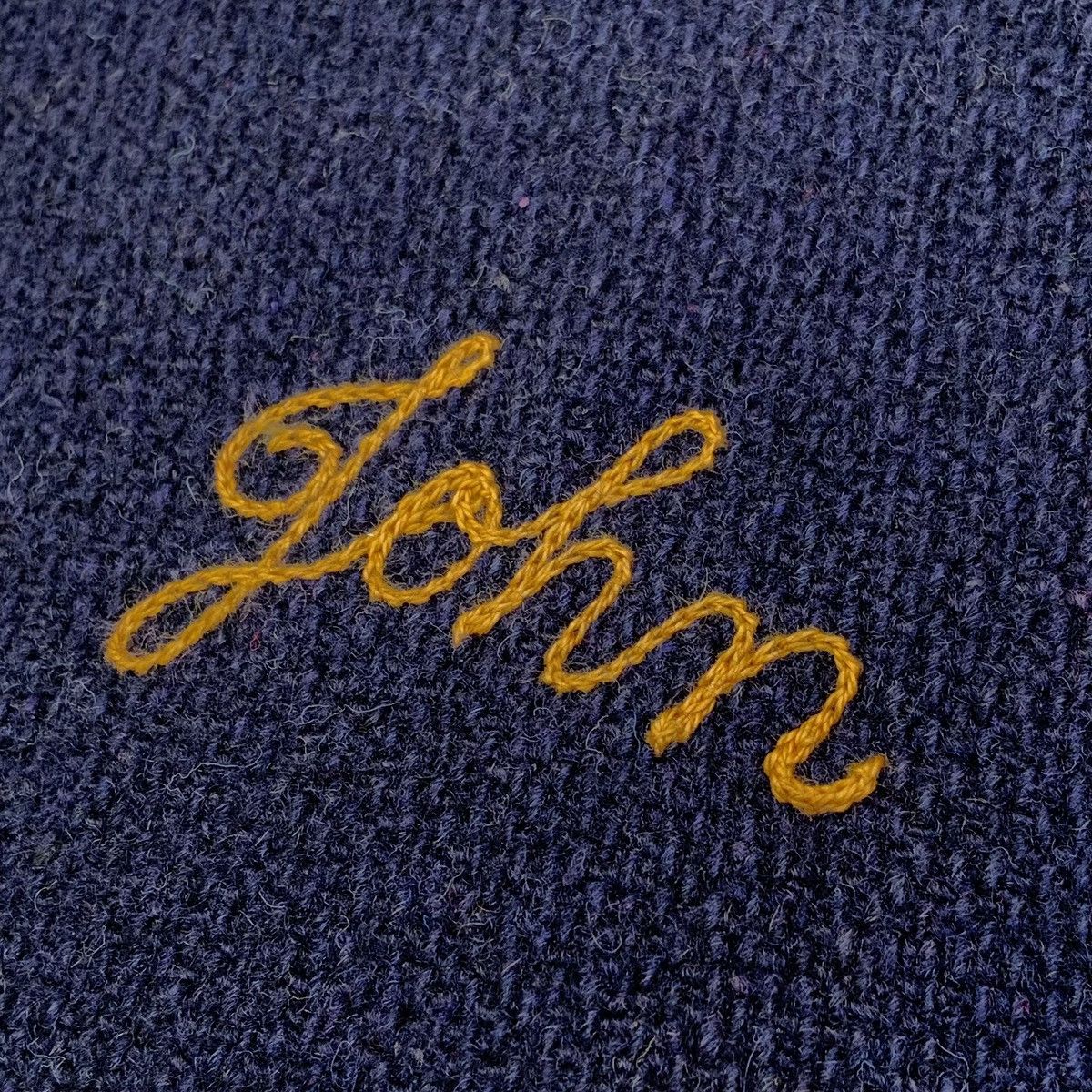 Vintage John's 1980s Thrashed Fairview MI Wool Varsity Jacket Size US XS / EU 42 / 0 - 4 Thumbnail