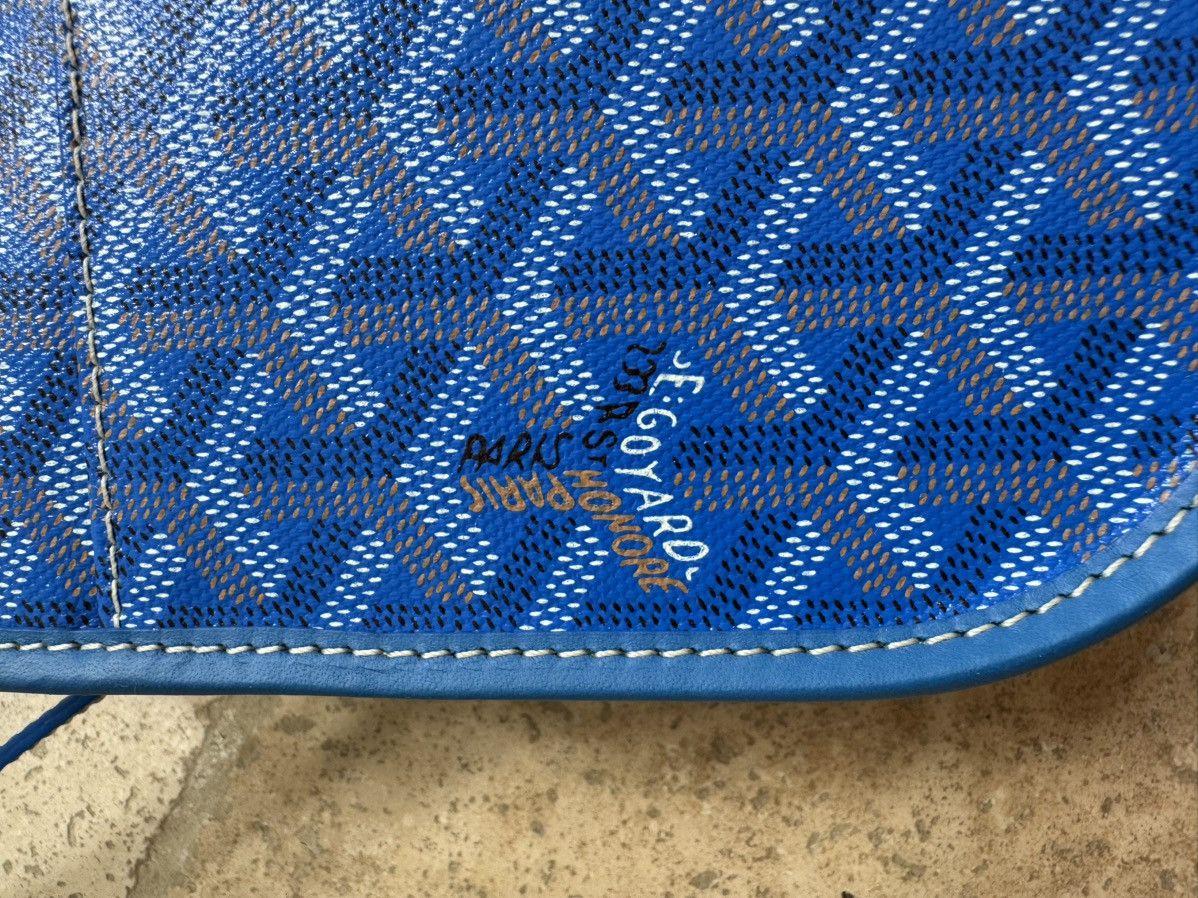 Goyard Authentic - GOYARD BELVEDERE II SKY BLUE PM MESSENGER BAG Size ONE SIZE - 15 Thumbnail